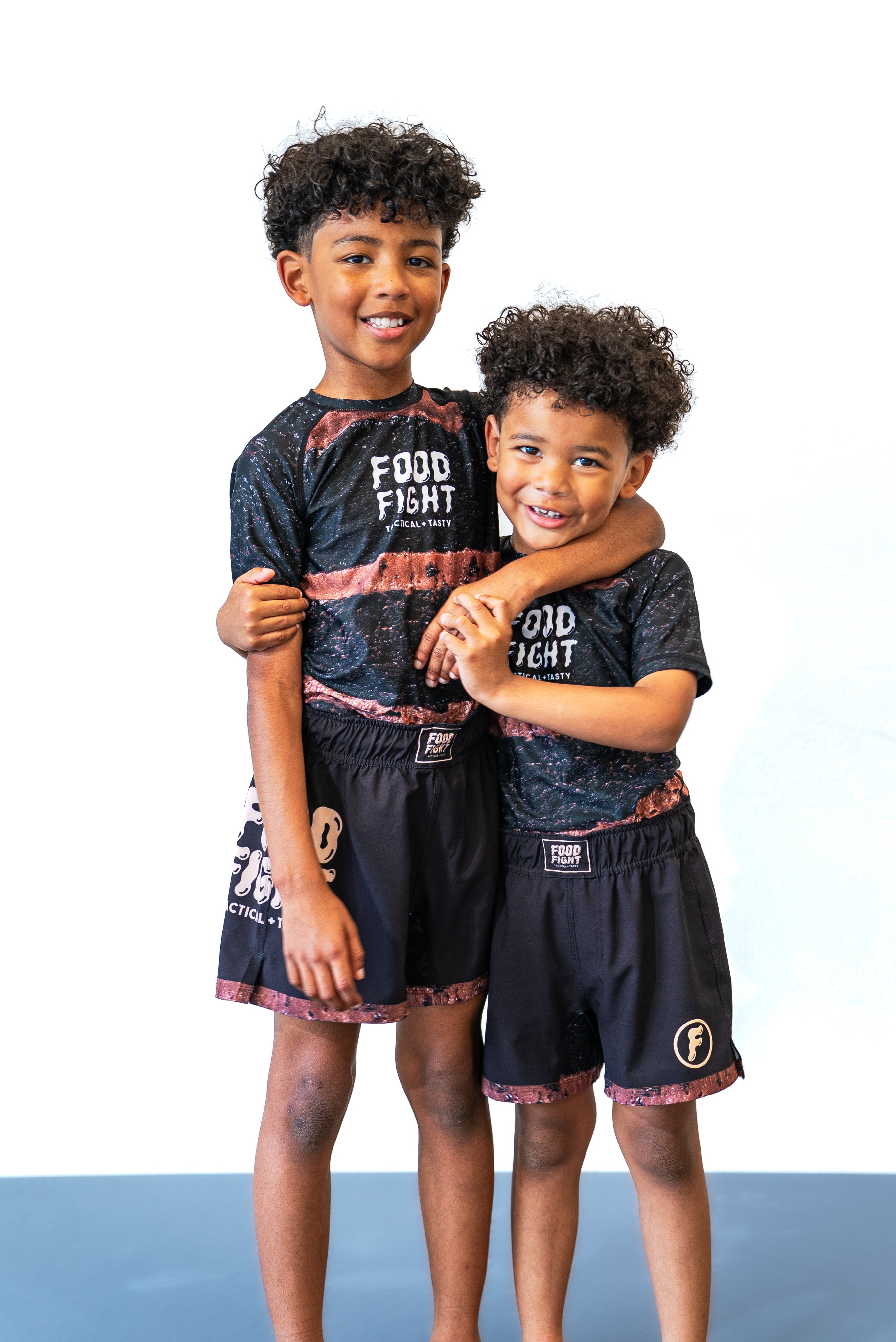 Kids Chocolate Cake Short Sleeve Rash Guard