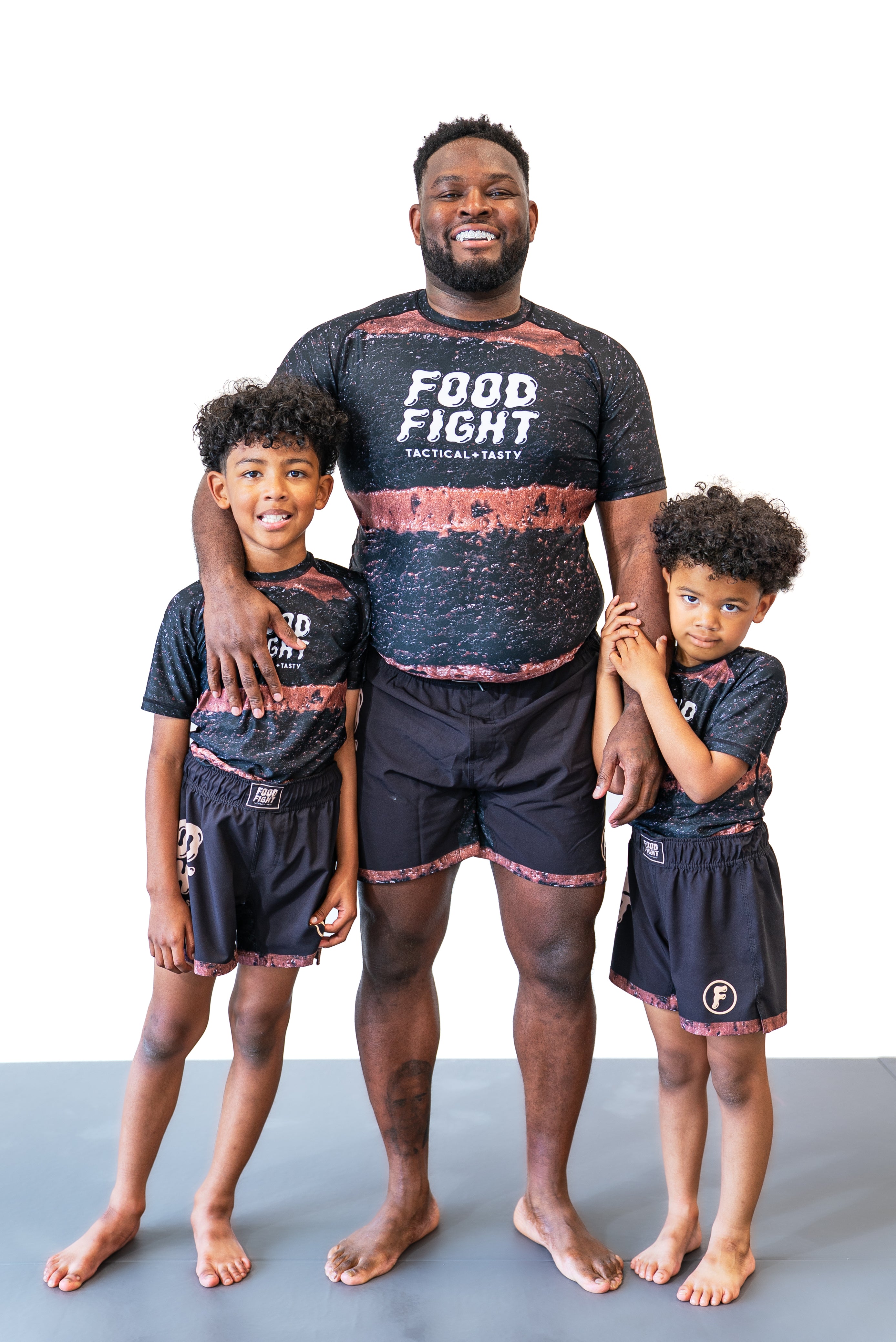 Adult Chocolate Cake Short Sleeve Rash Guard