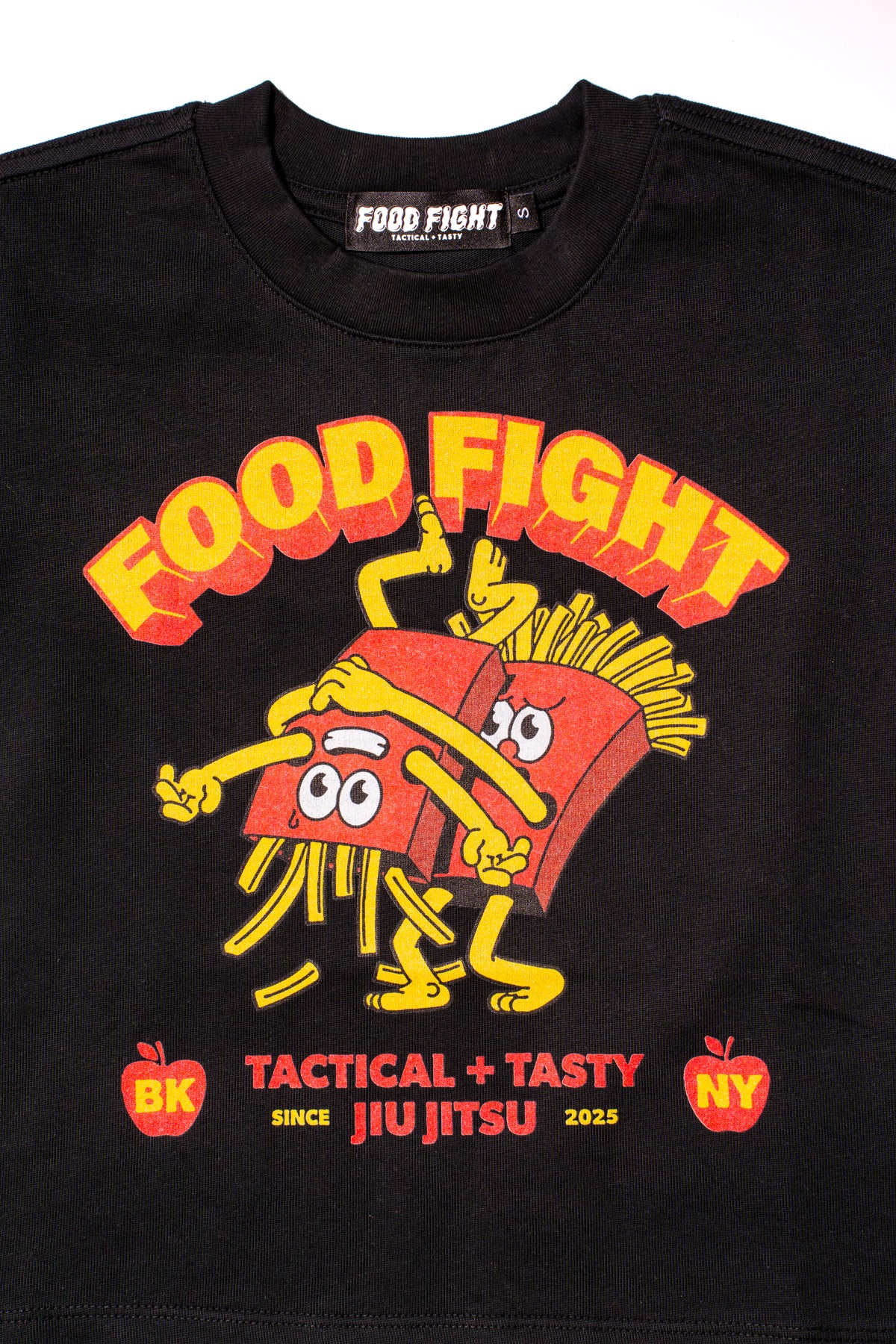 Kids Fighting Fries Cotton Tee