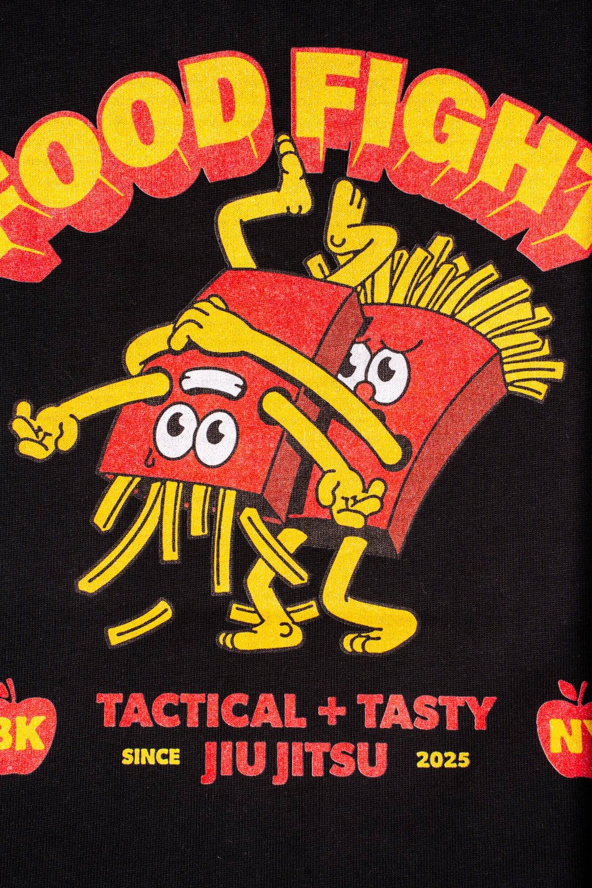 Adult Fighting Fries Cotton Tee