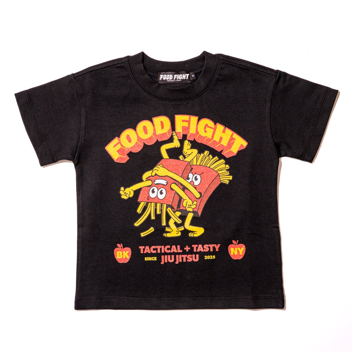 Kids Fighting Fries Cotton Tee