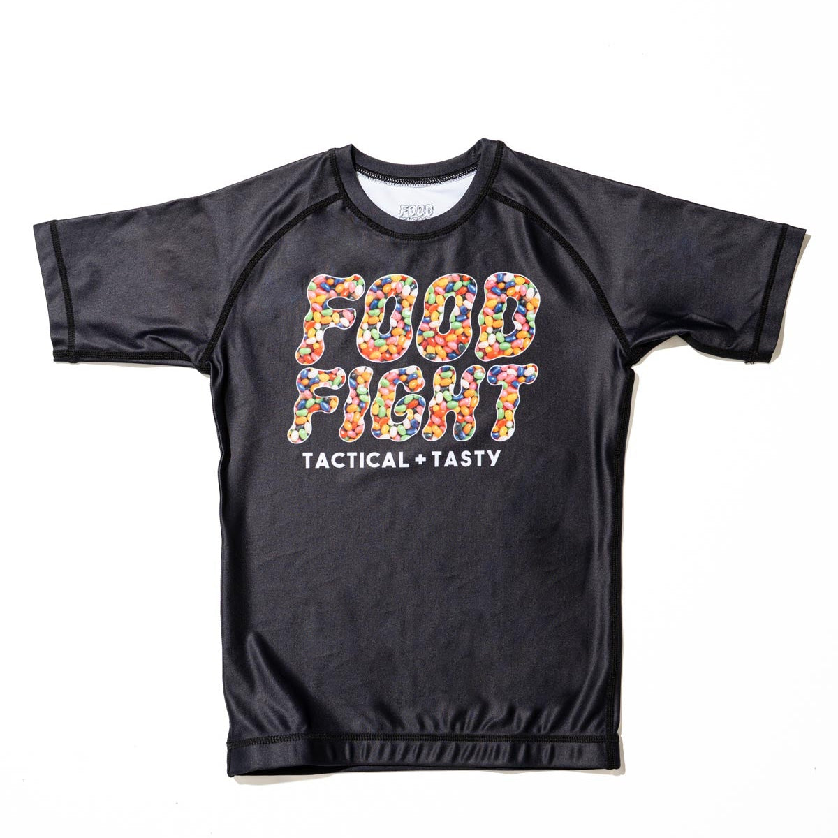 Kids Jelly Beans Midnight Snack Short Sleeve Rash Guard
