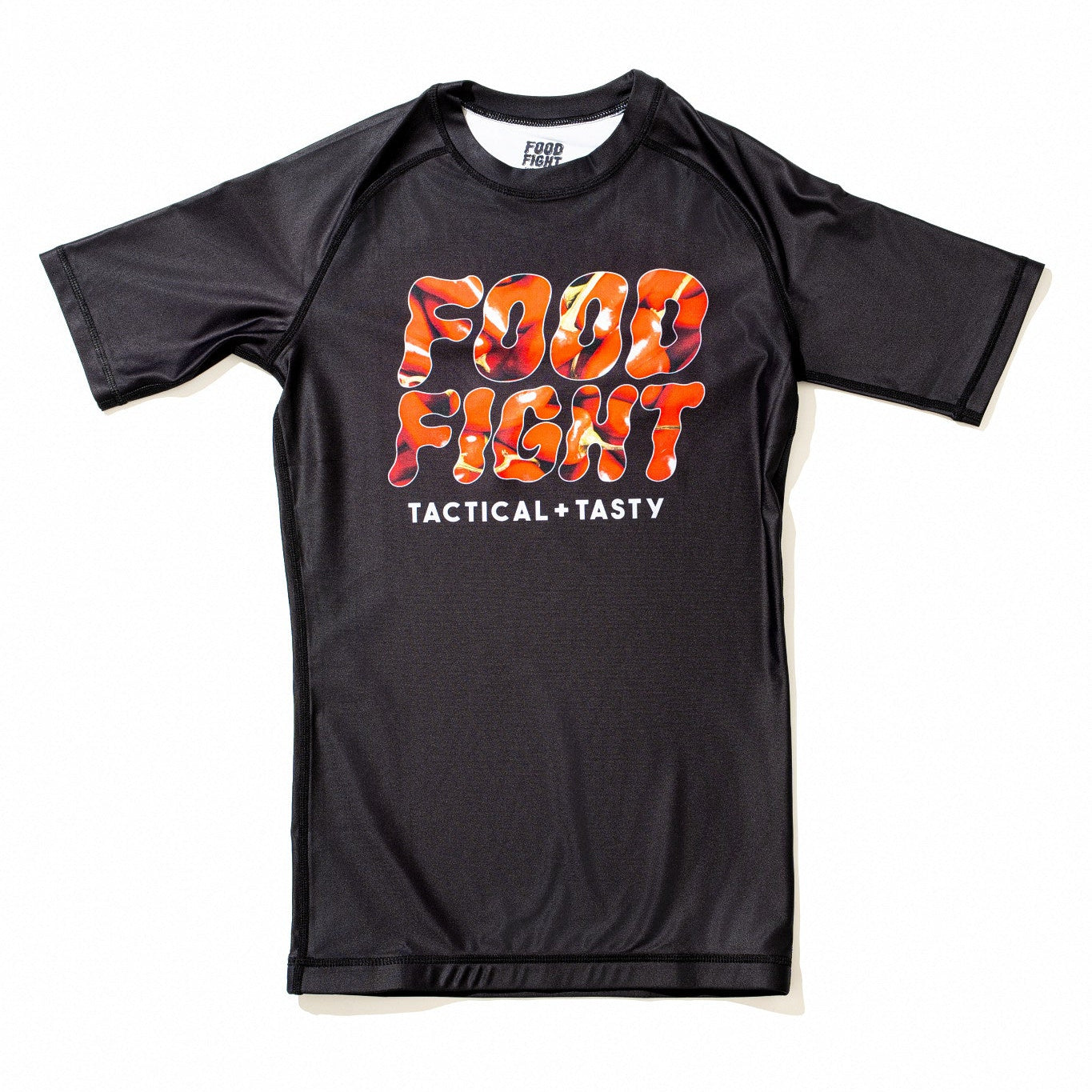 Adult Hot Chili Midnight Snack Short Sleeve Rash Guard