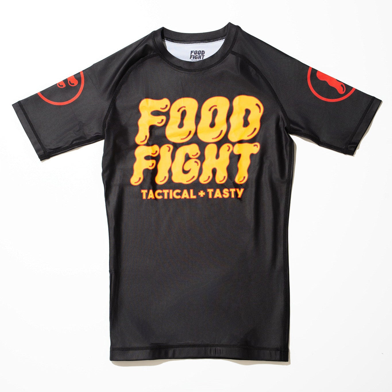 Adult Fighting Fries Short Sleeve Rash Guard