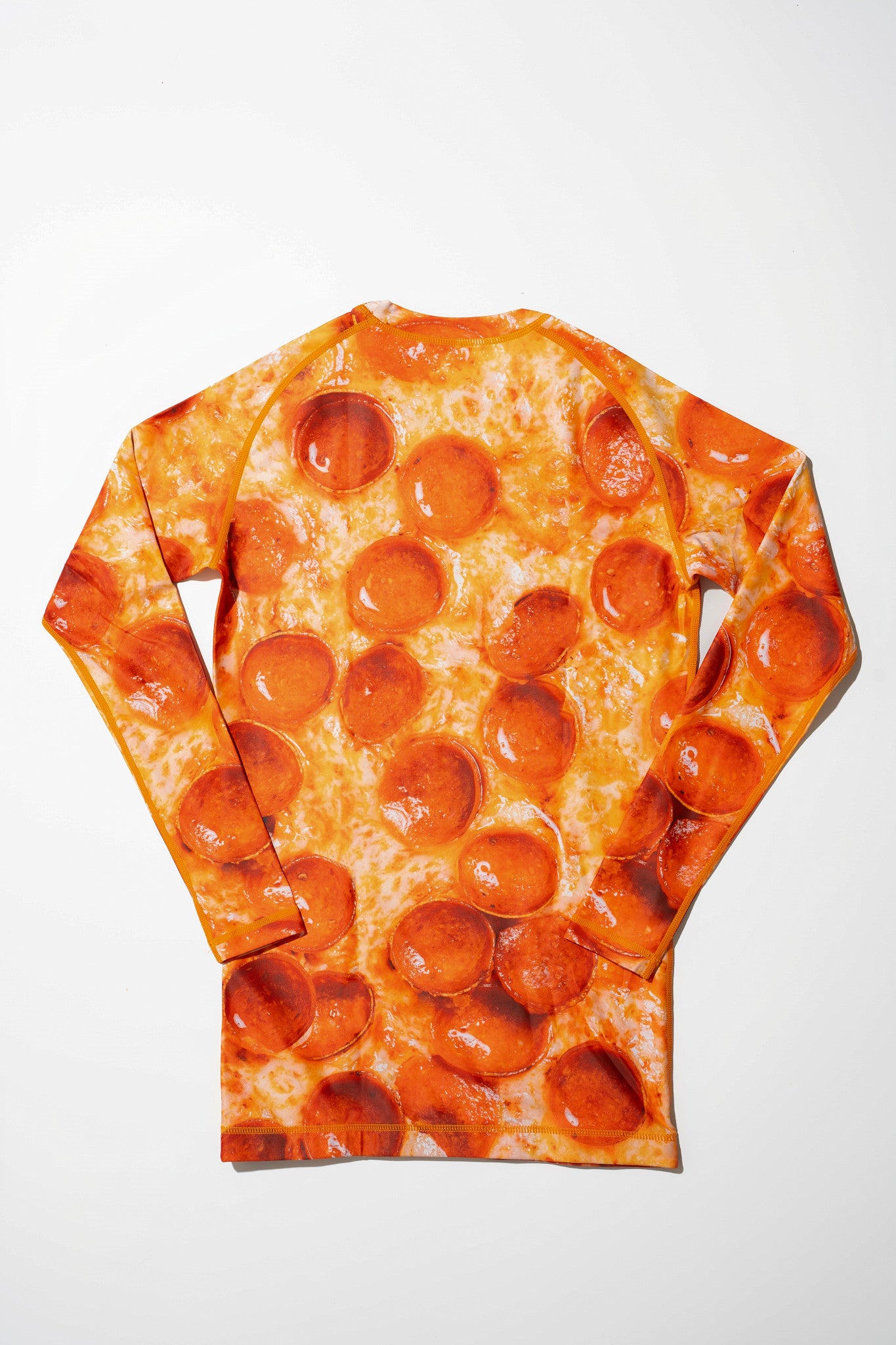 Adult Pizza Long Sleeve Rash Guard