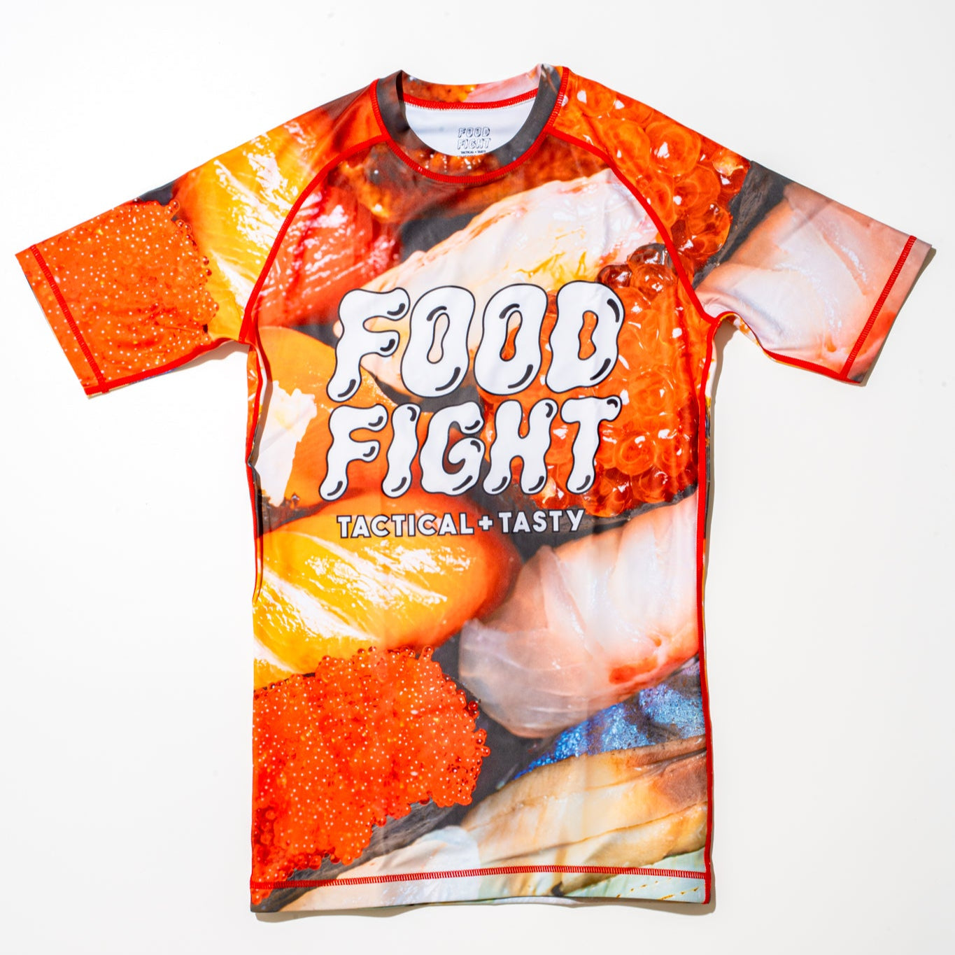 Adult Sushi Short Sleeve Rash Guard