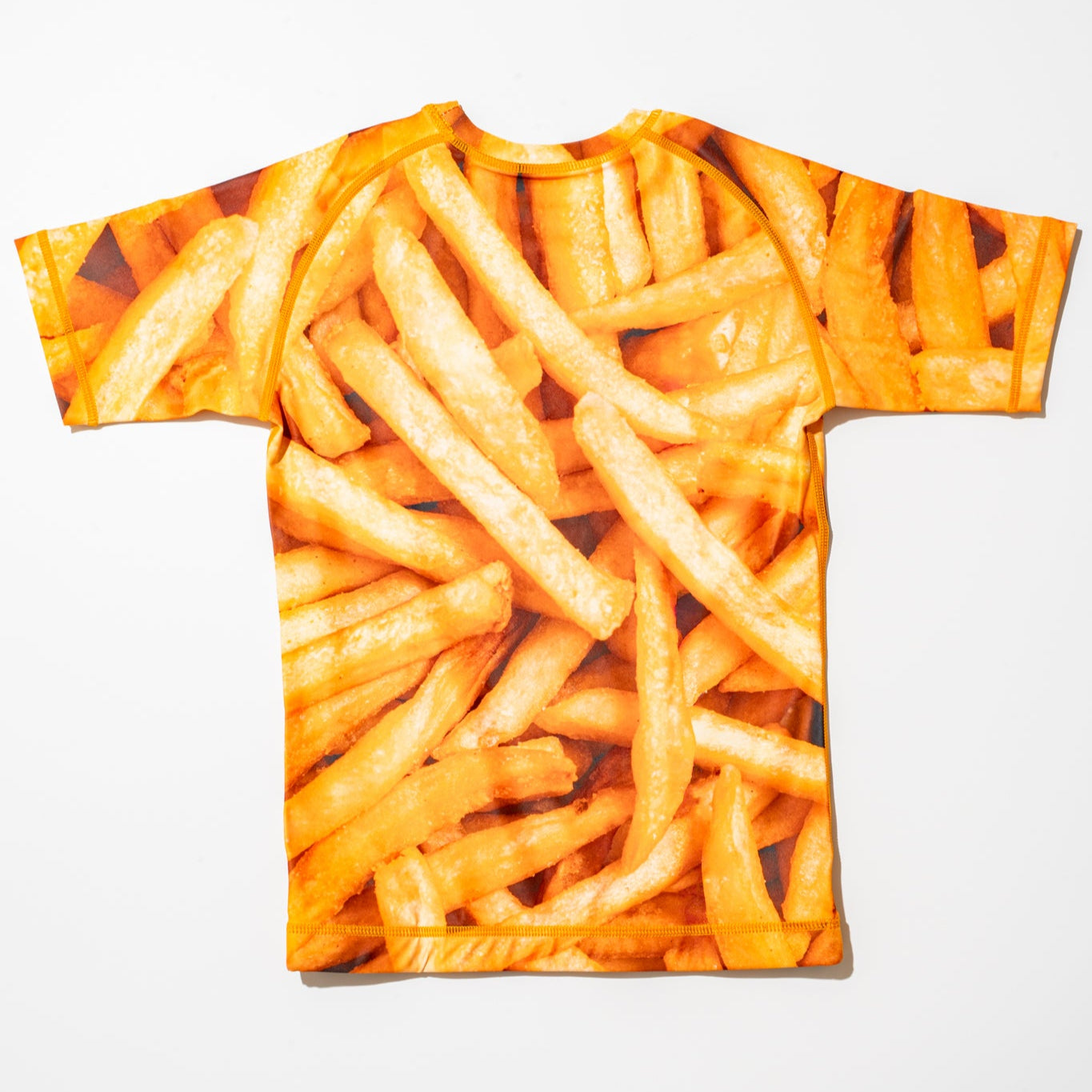 Kids Fries Short Sleeve Rash Guard