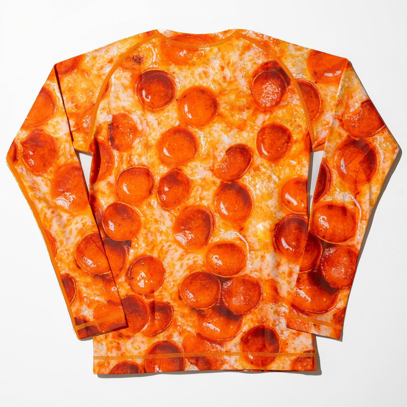 Kids Pizza Long Sleeve Rash Guard