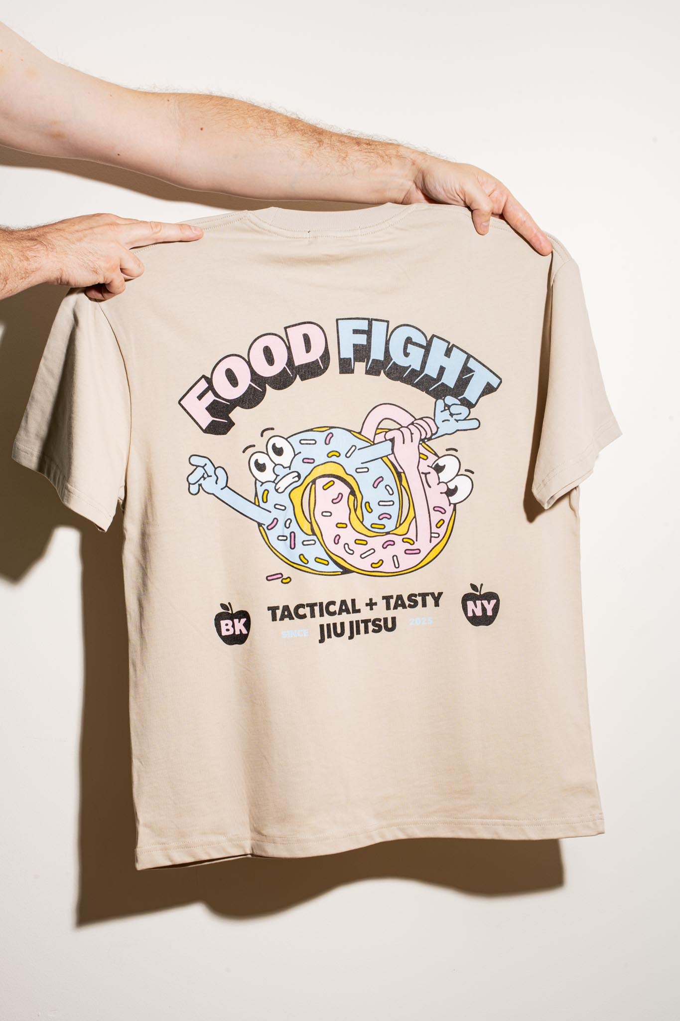 Adult Heavyweight Donut Tee - Back Graphic