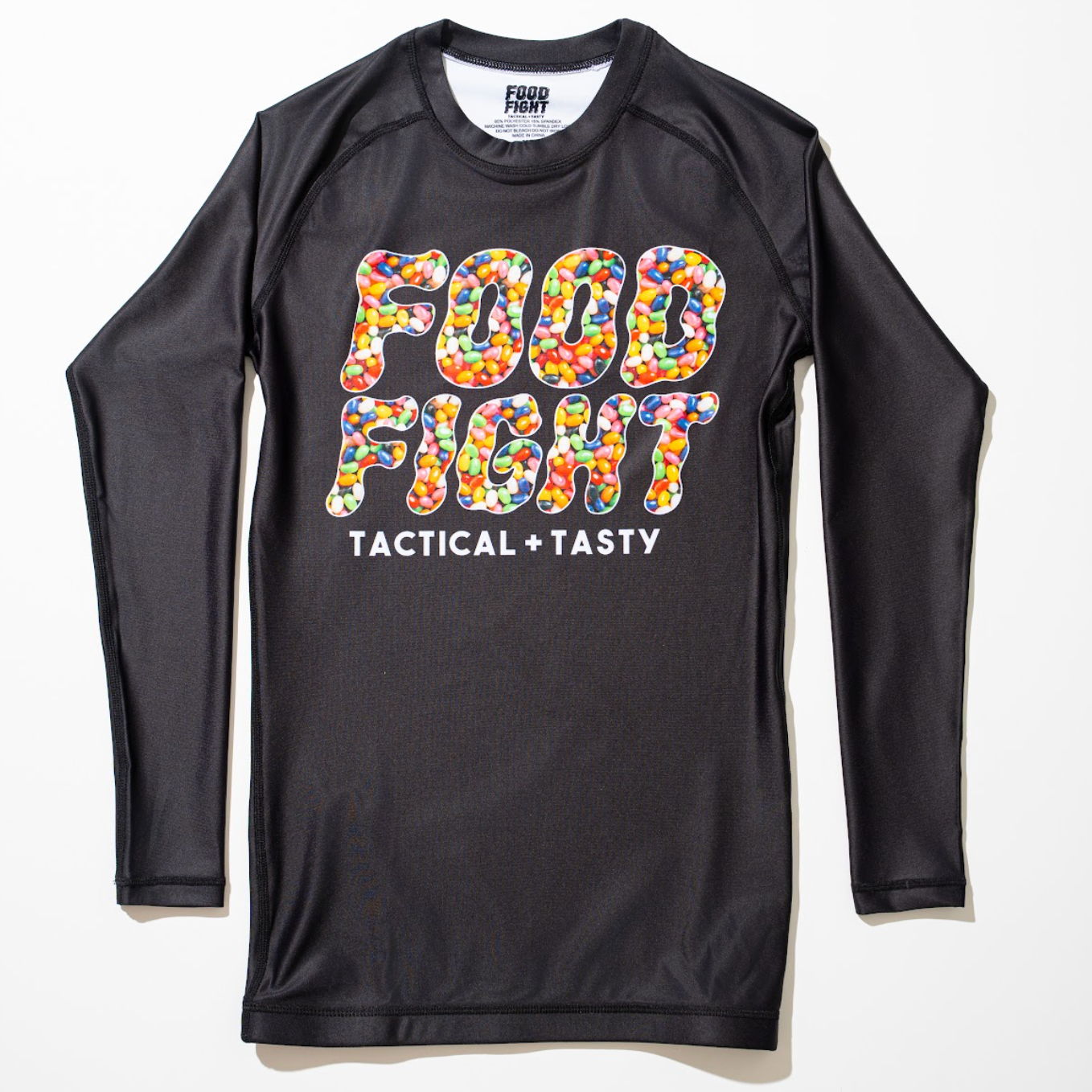 Adult Jelly Beans Midnight Snack Long Sleeve Rash Guard