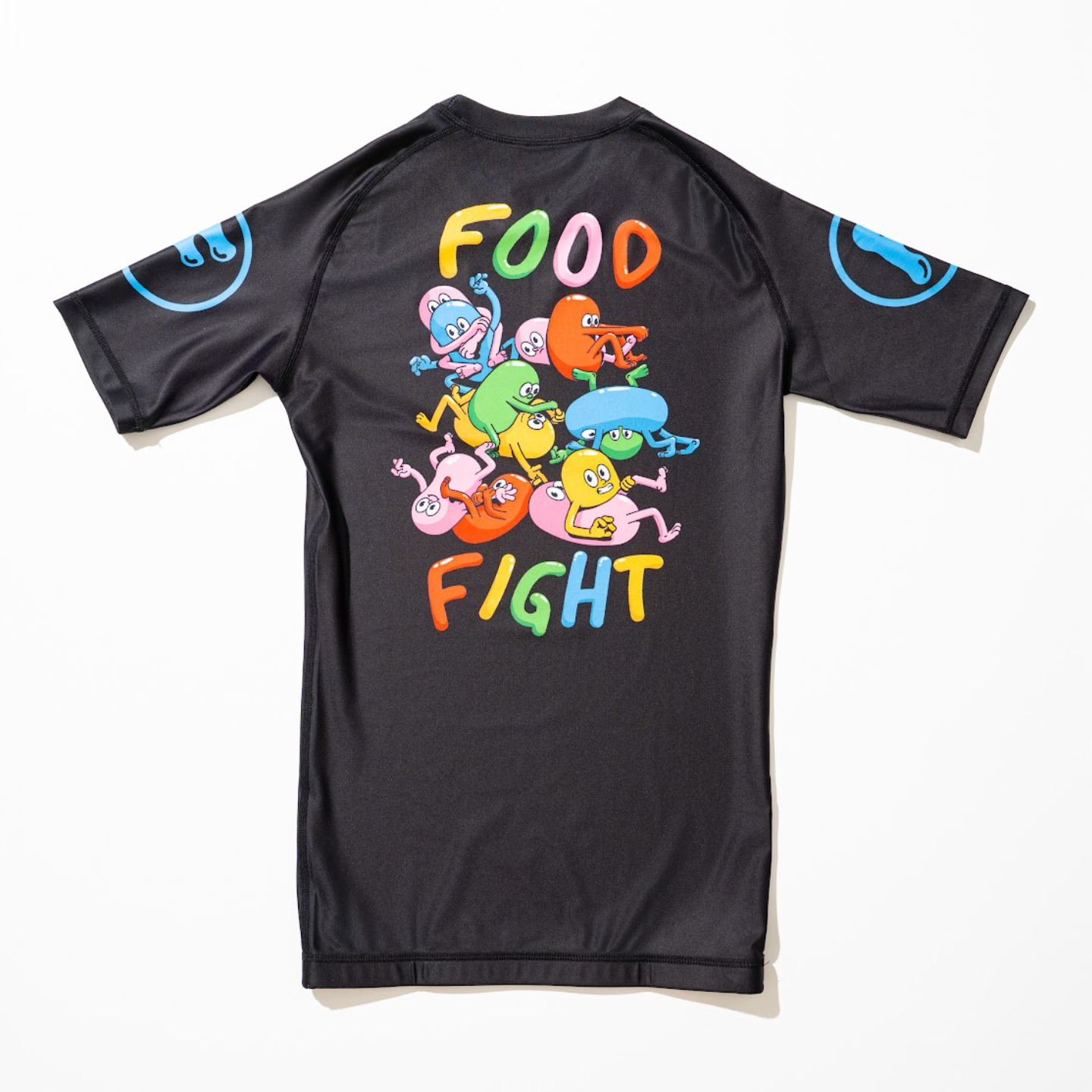 Adult Jelly Bean Brawl Short Sleeve Rash Guard
