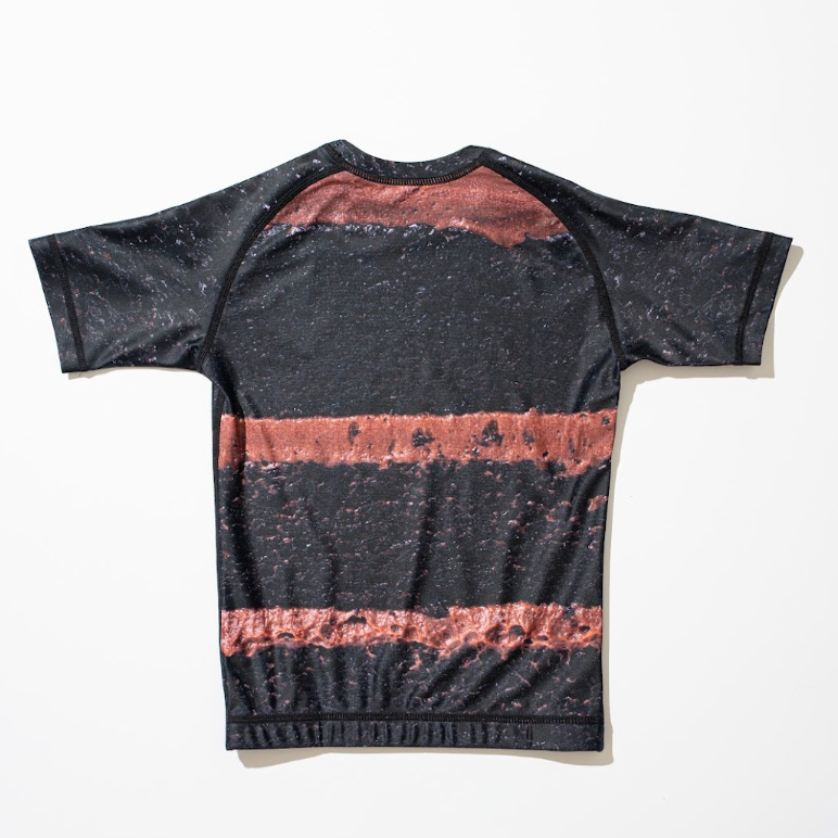 Kids Chocolate Cake Short Sleeve Rash Guard