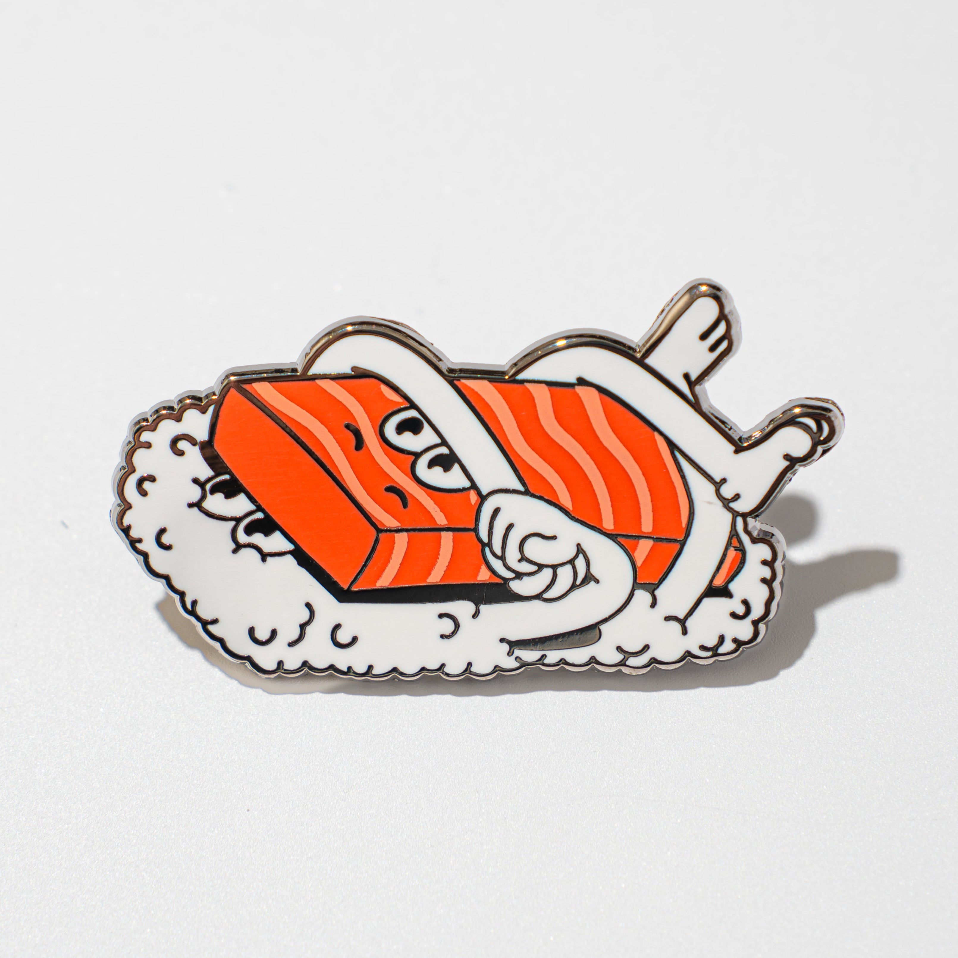 Set of 4 pin badges