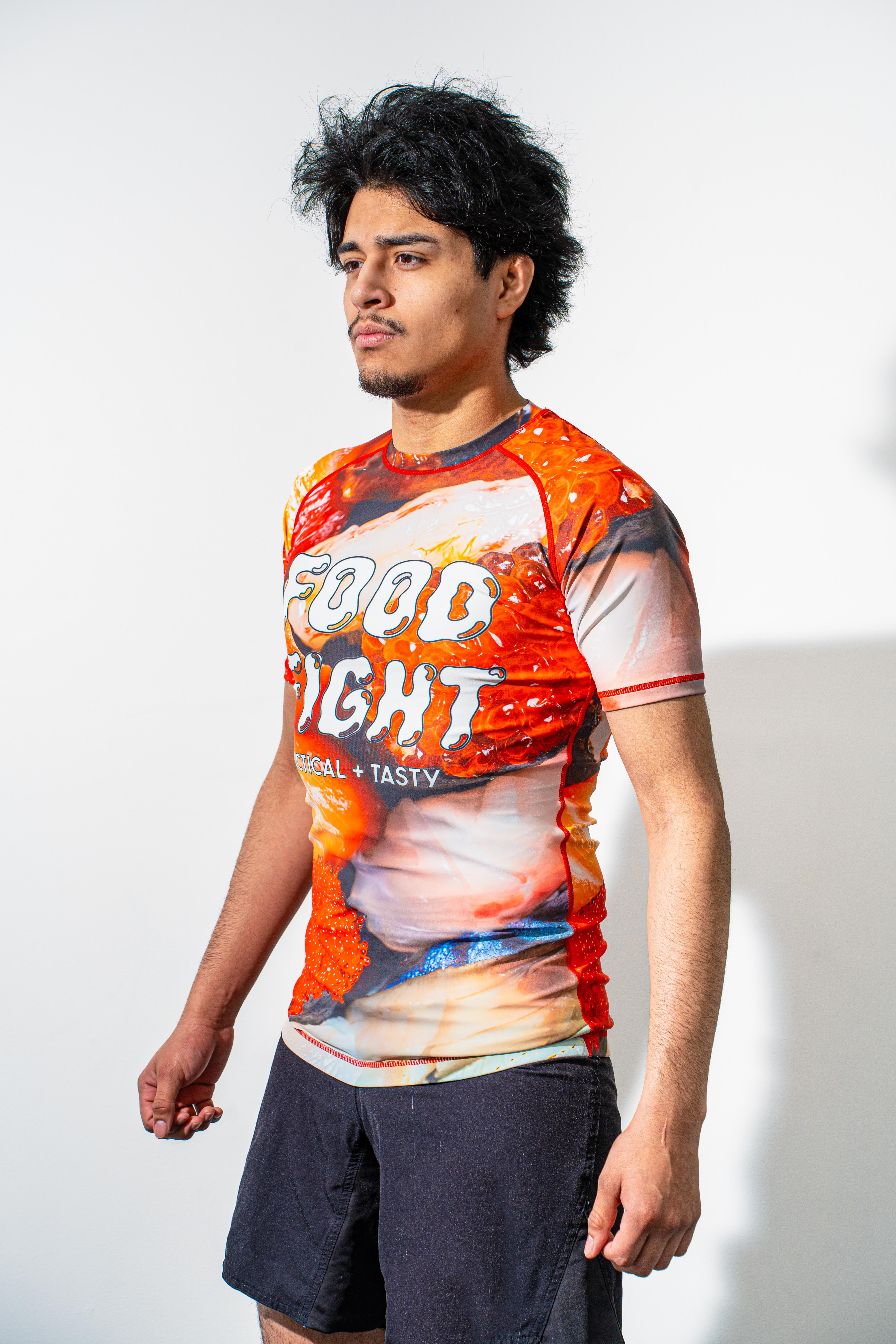 Adult Sushi Short Sleeve Rash Guard