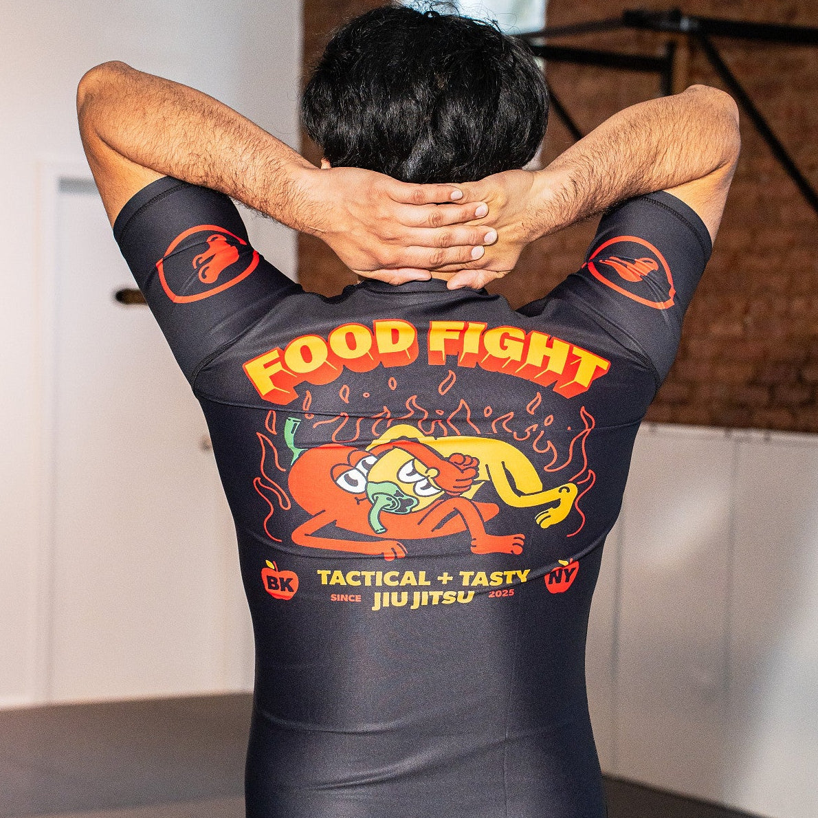 Adult Spicy Submission Short Sleeve Rash Guard