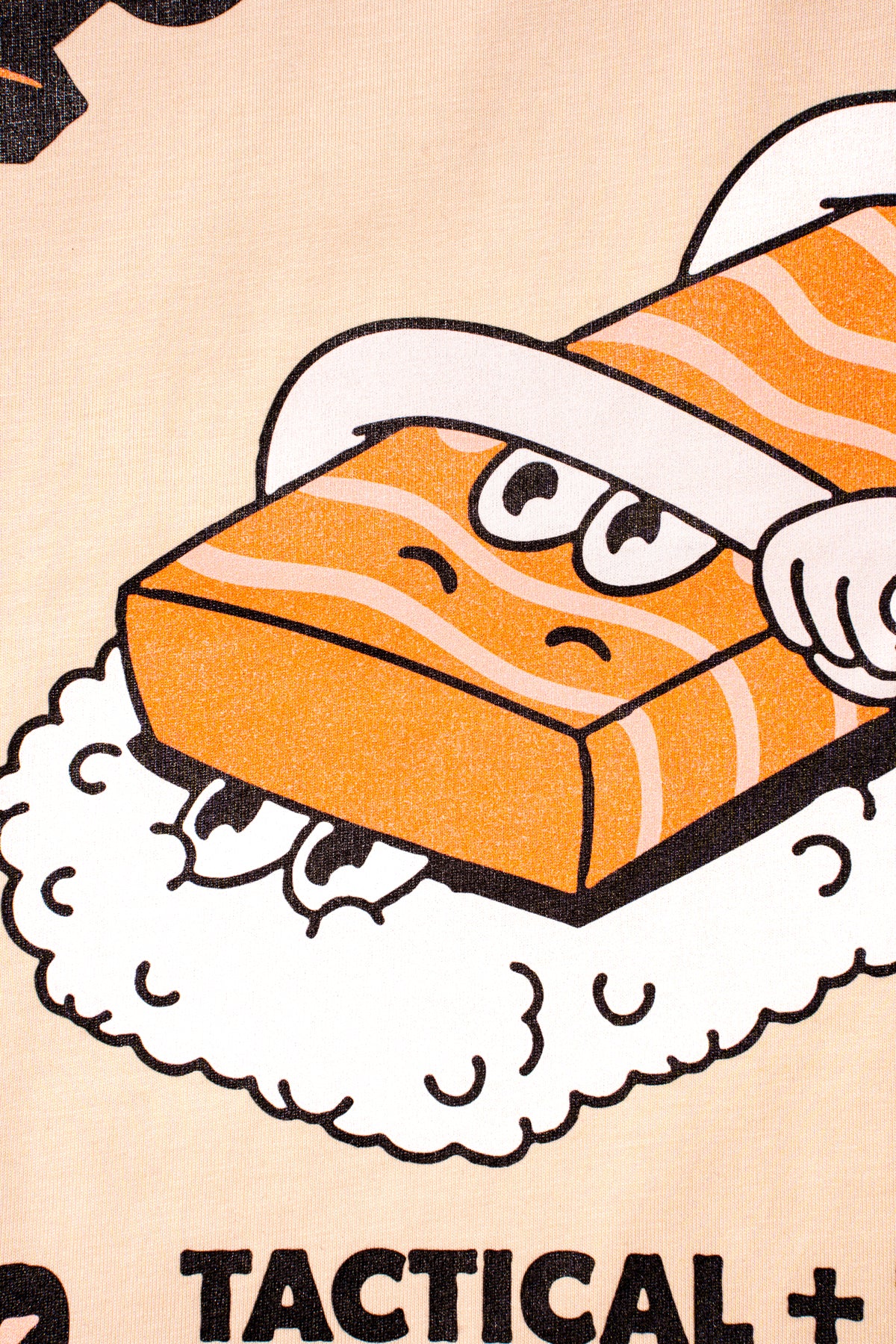 Sushi Choke Cotton Tee - Adult