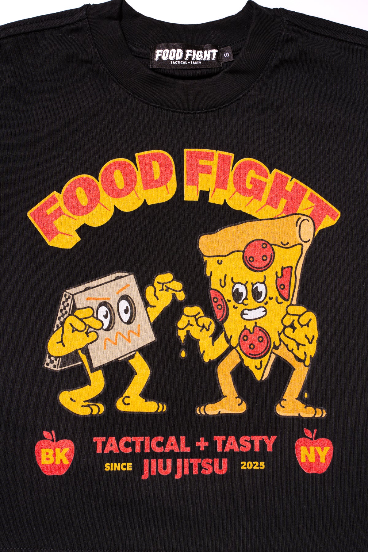 Grappling Pizza Cotton Tee - Kids