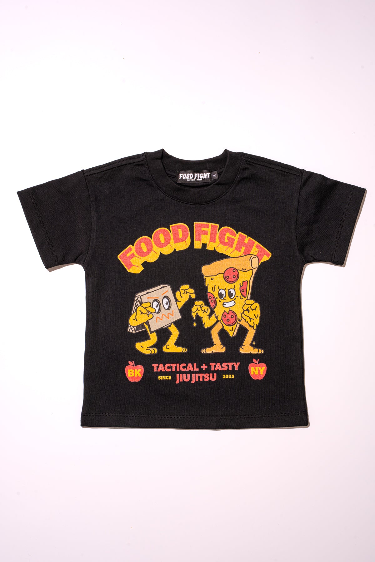 Grappling Pizza Cotton Tee - Kids