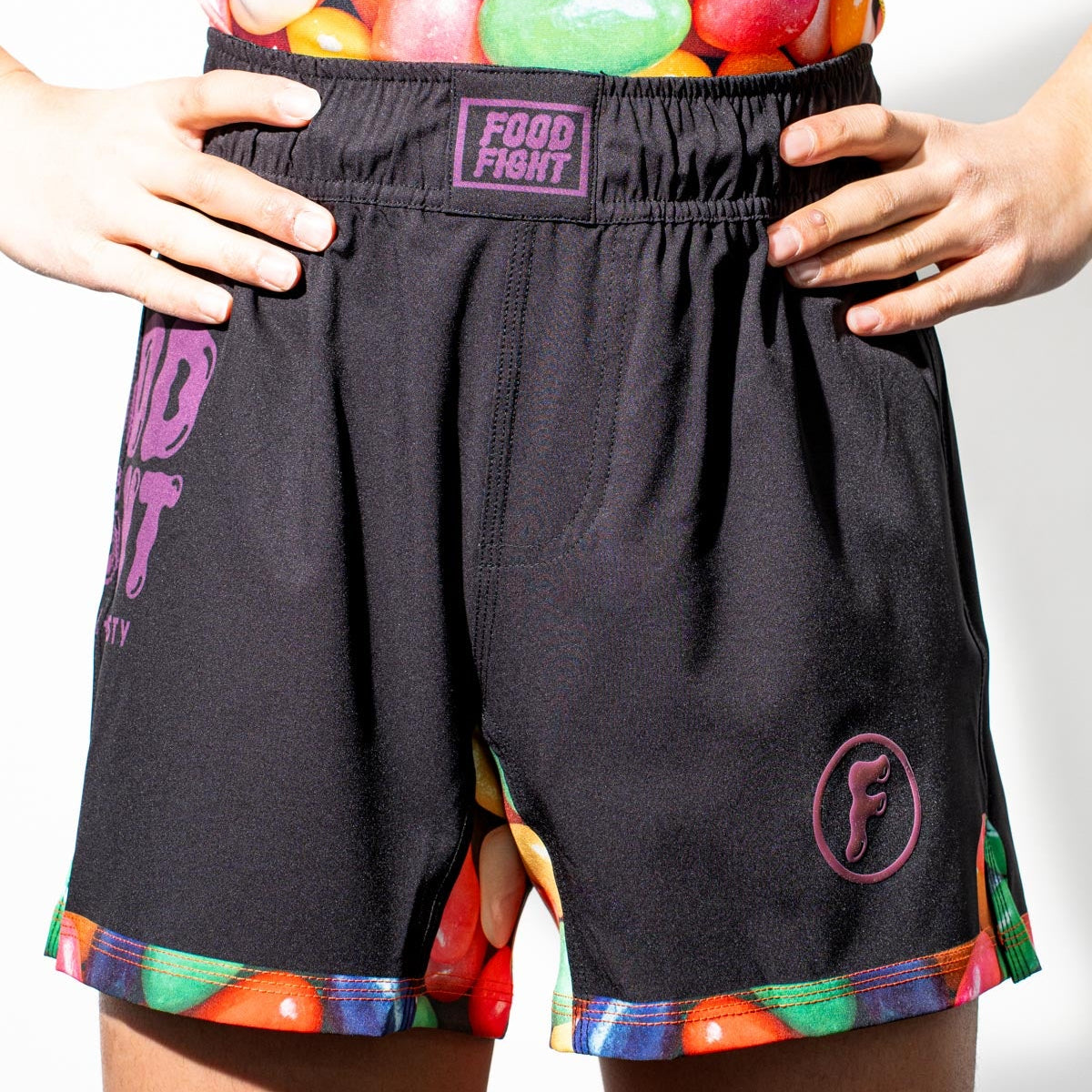 Kids Jelly Beans Fight Shorts