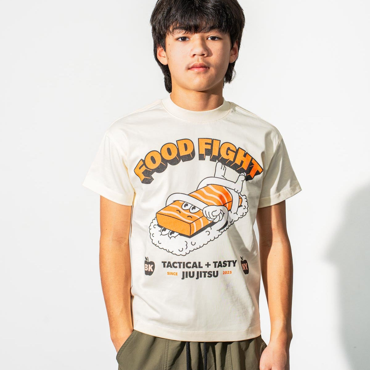 Sushi Choke Cotton Tee - Kids