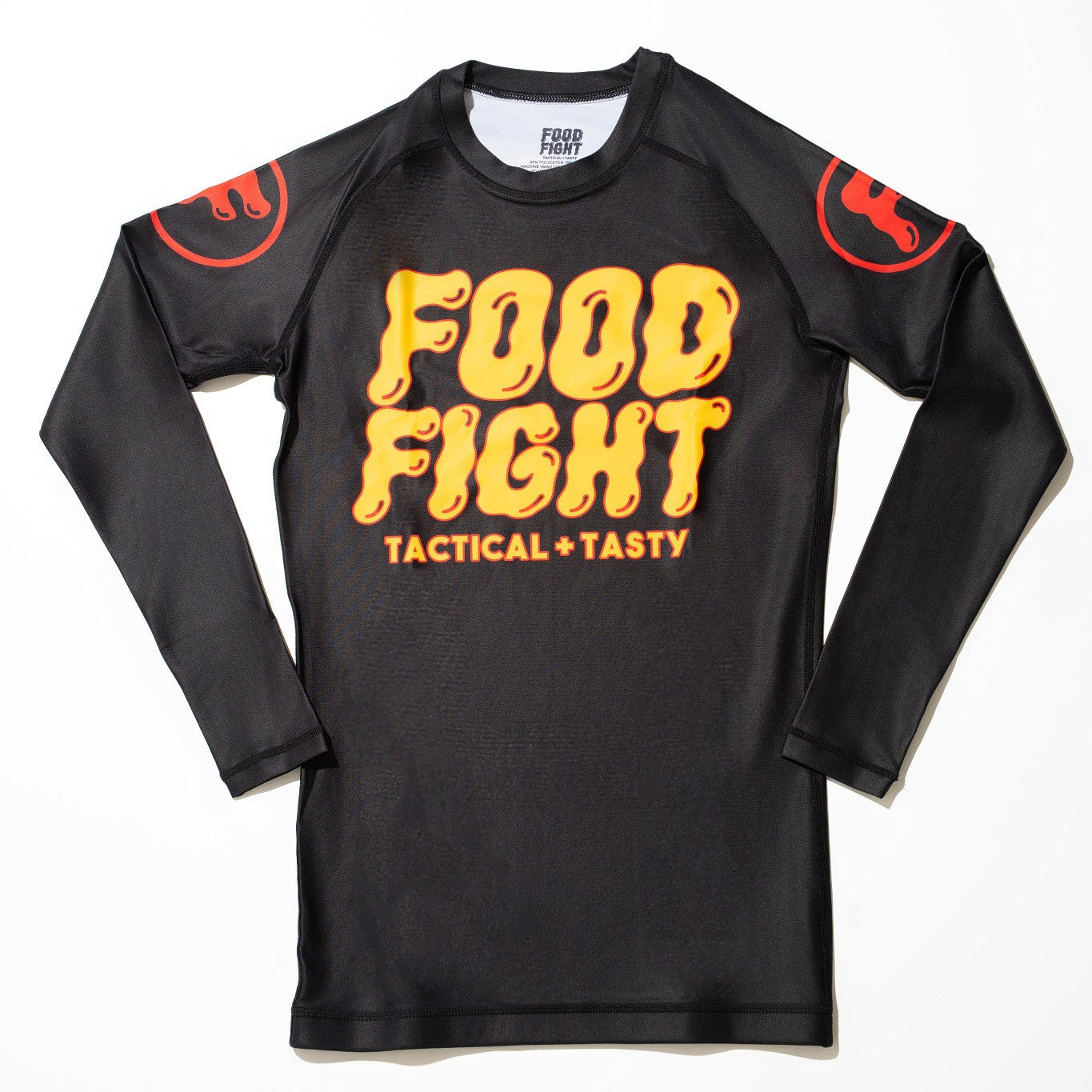 Adult Fighting Fries Long Sleeve Rash Guard