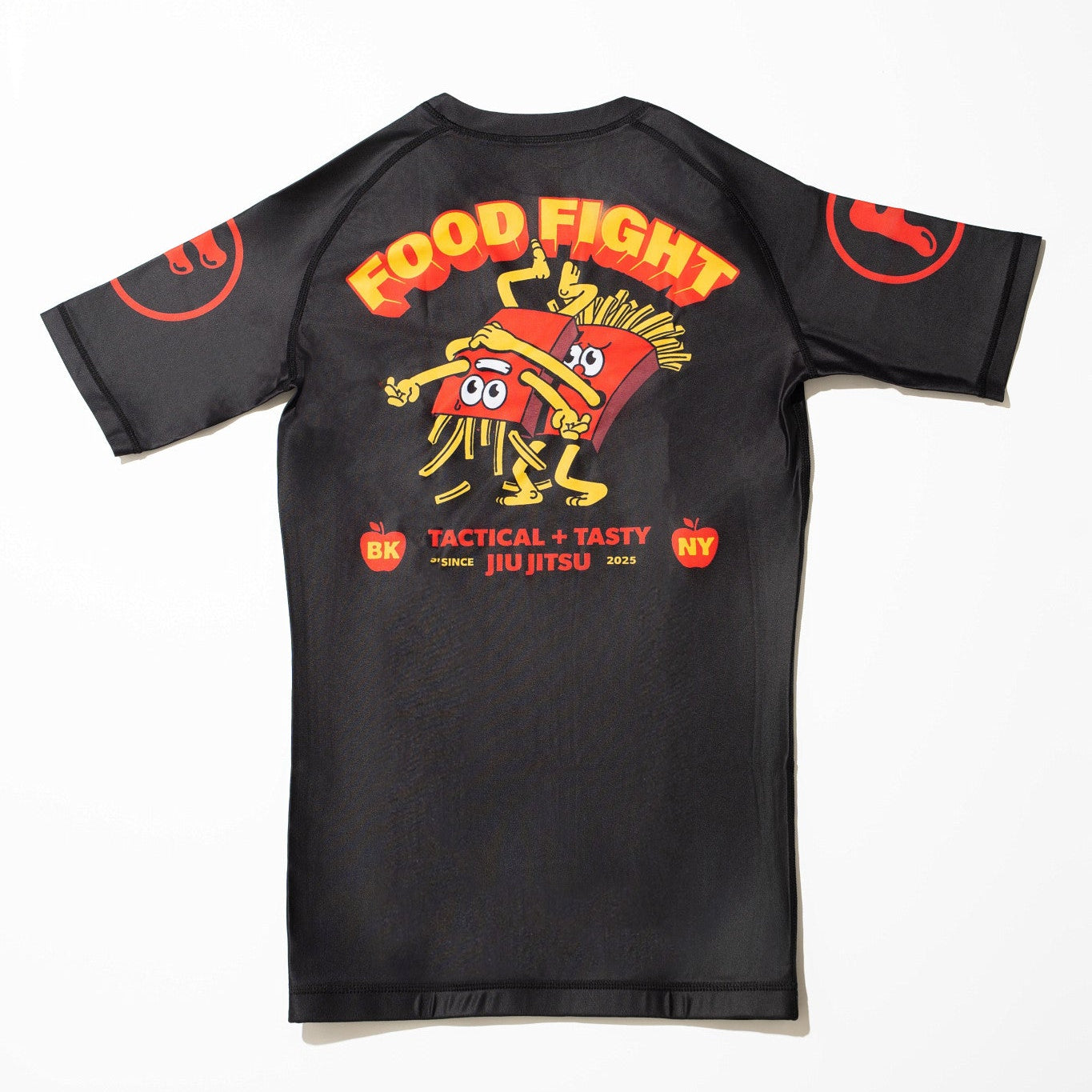 Adult Fighting Fries Short Sleeve Rash Guard