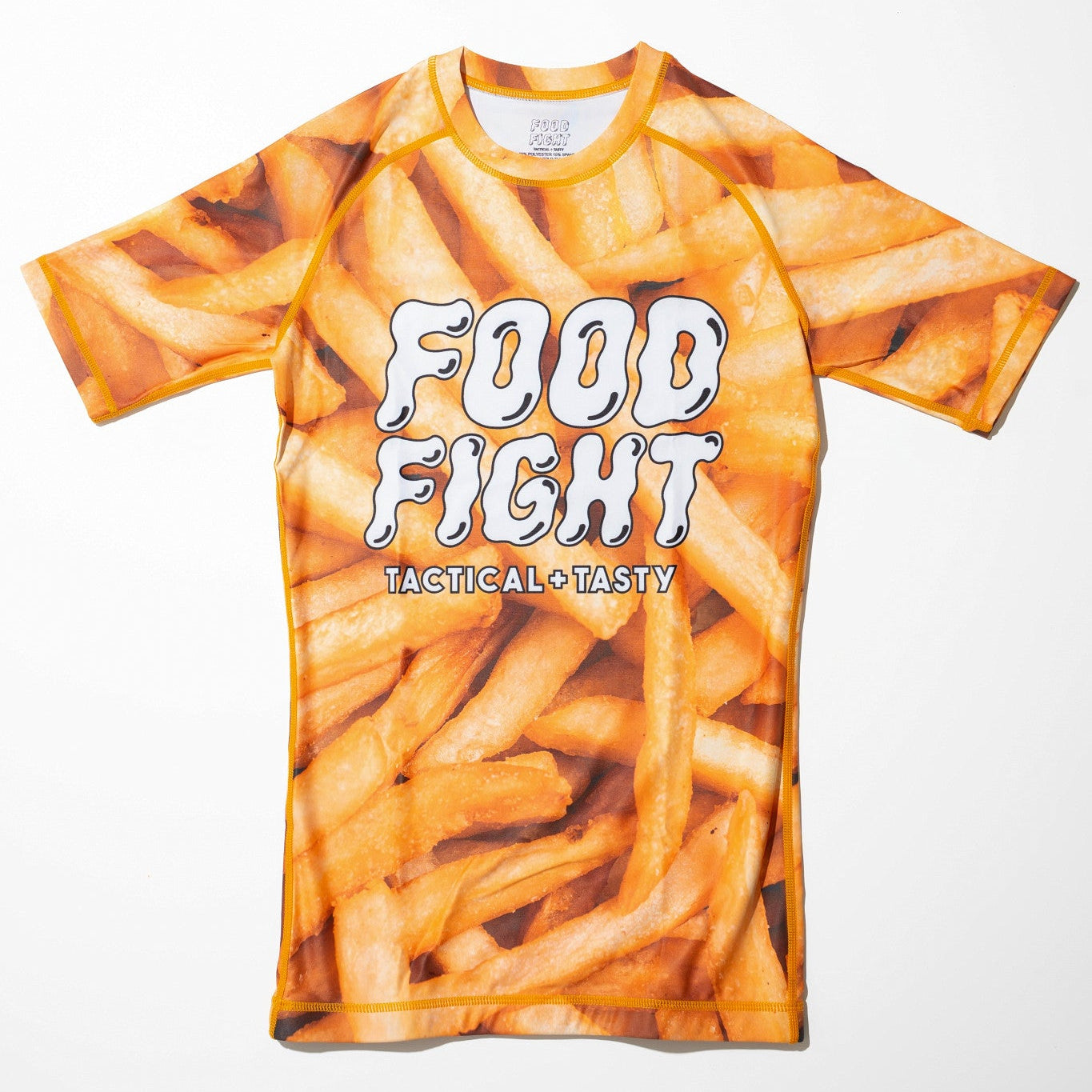 Adult Fries Short Sleeve Rash Guard