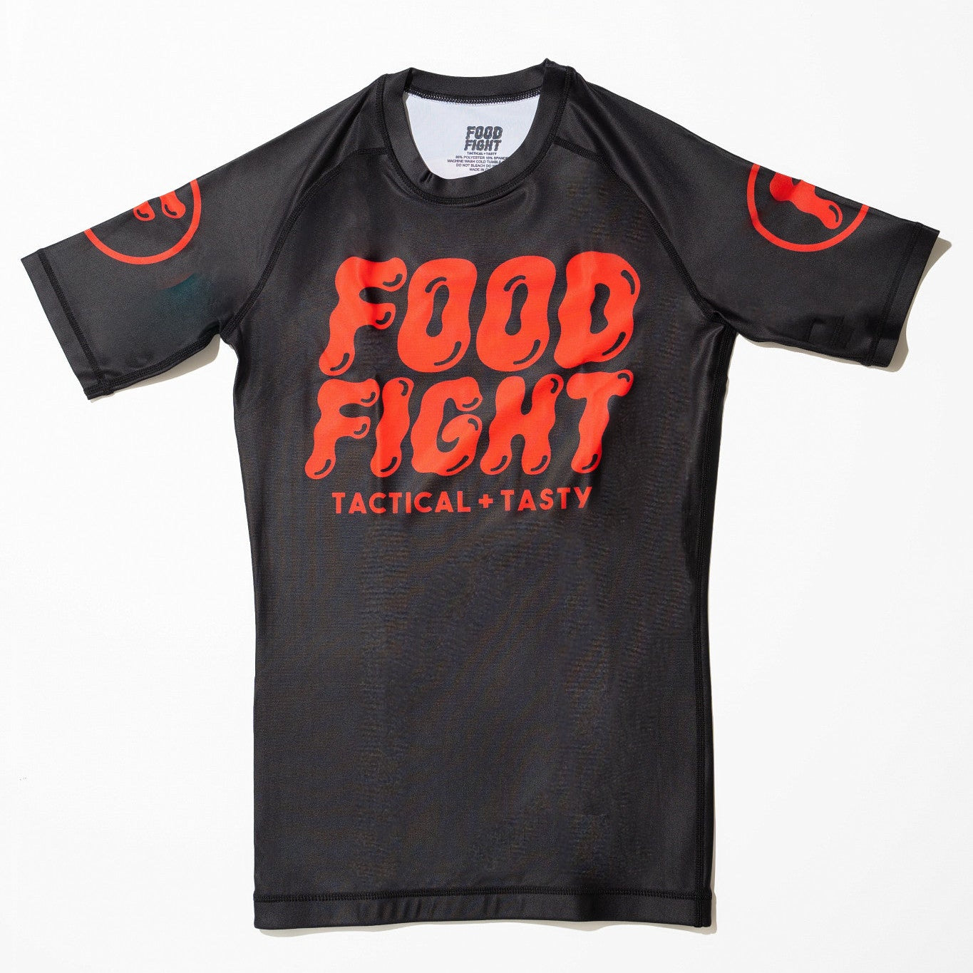 Adult Grappling Pizza Short Sleeve Rash Guard