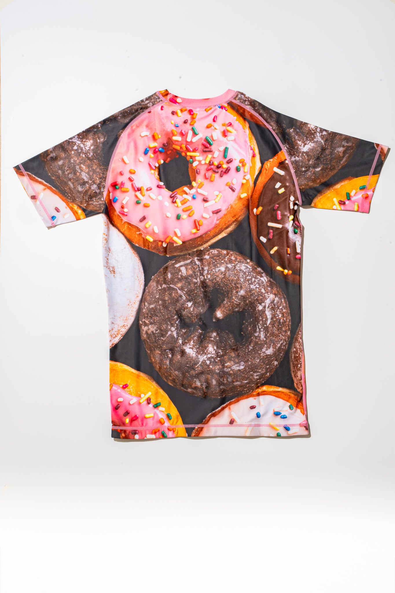 Adult Donuts Short Sleeve Rash Guard