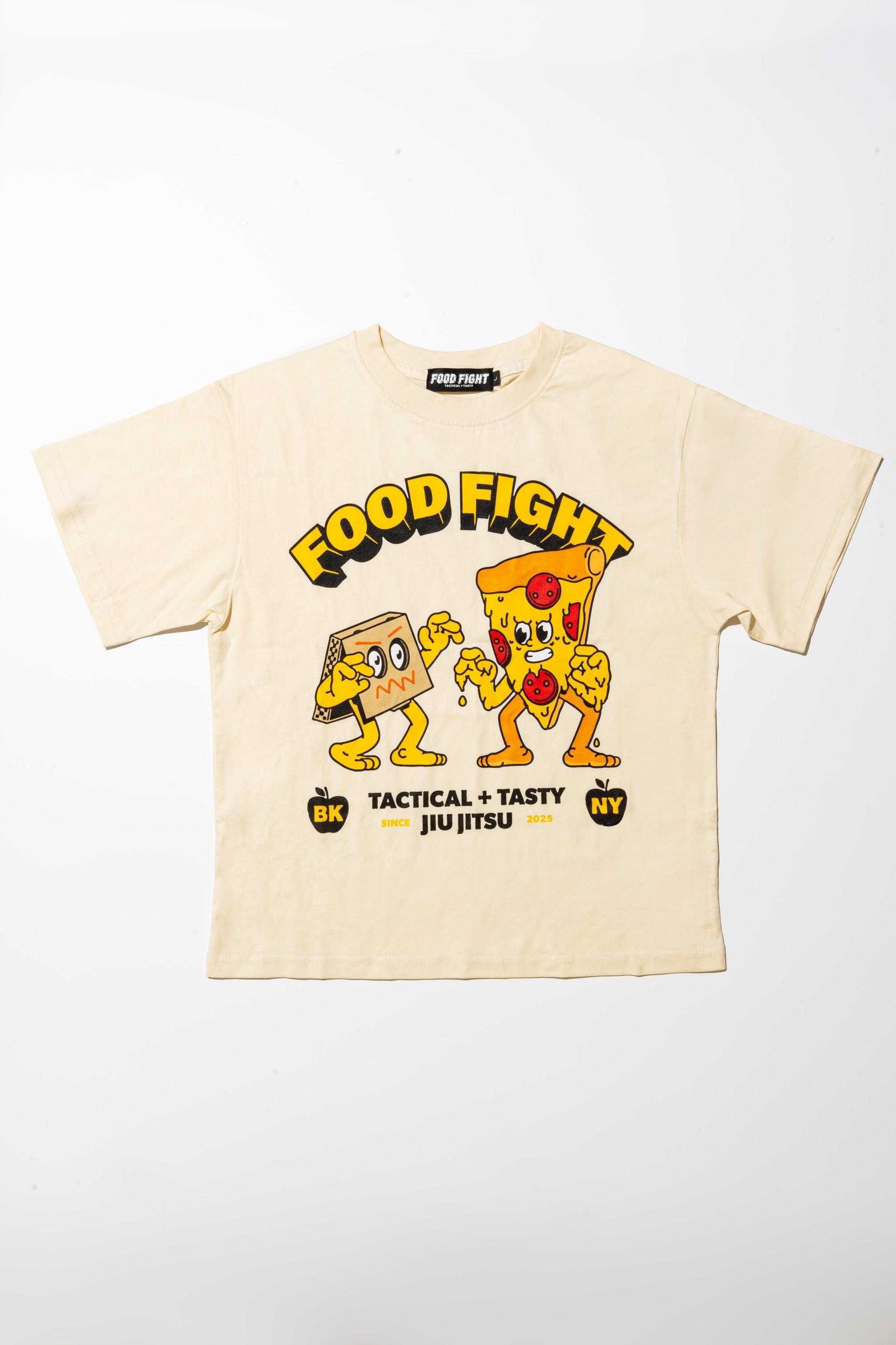 Front Design Tee Pizza (Kids & Adults)