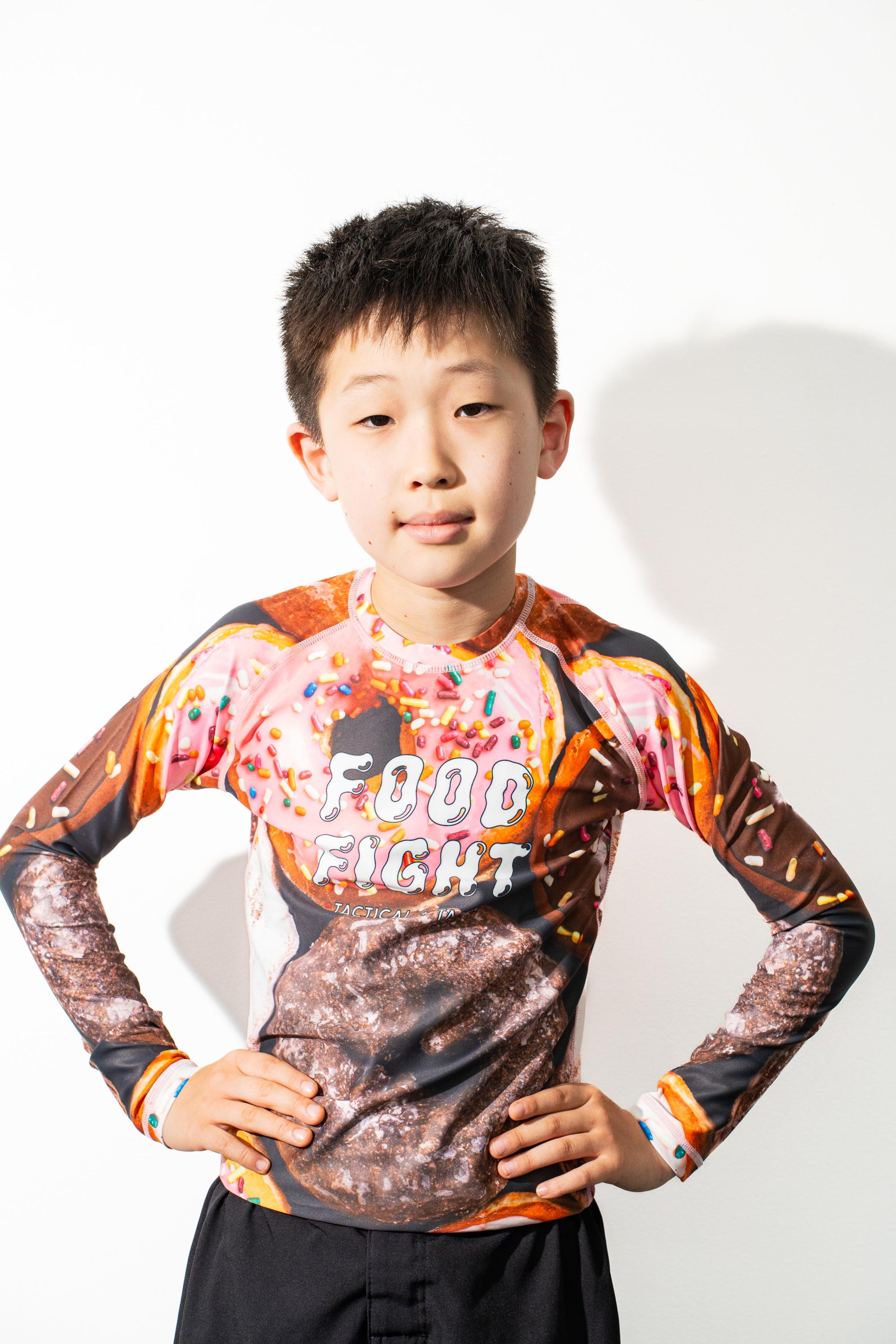 Donuts - Kids Long Sleeve Rash Guard