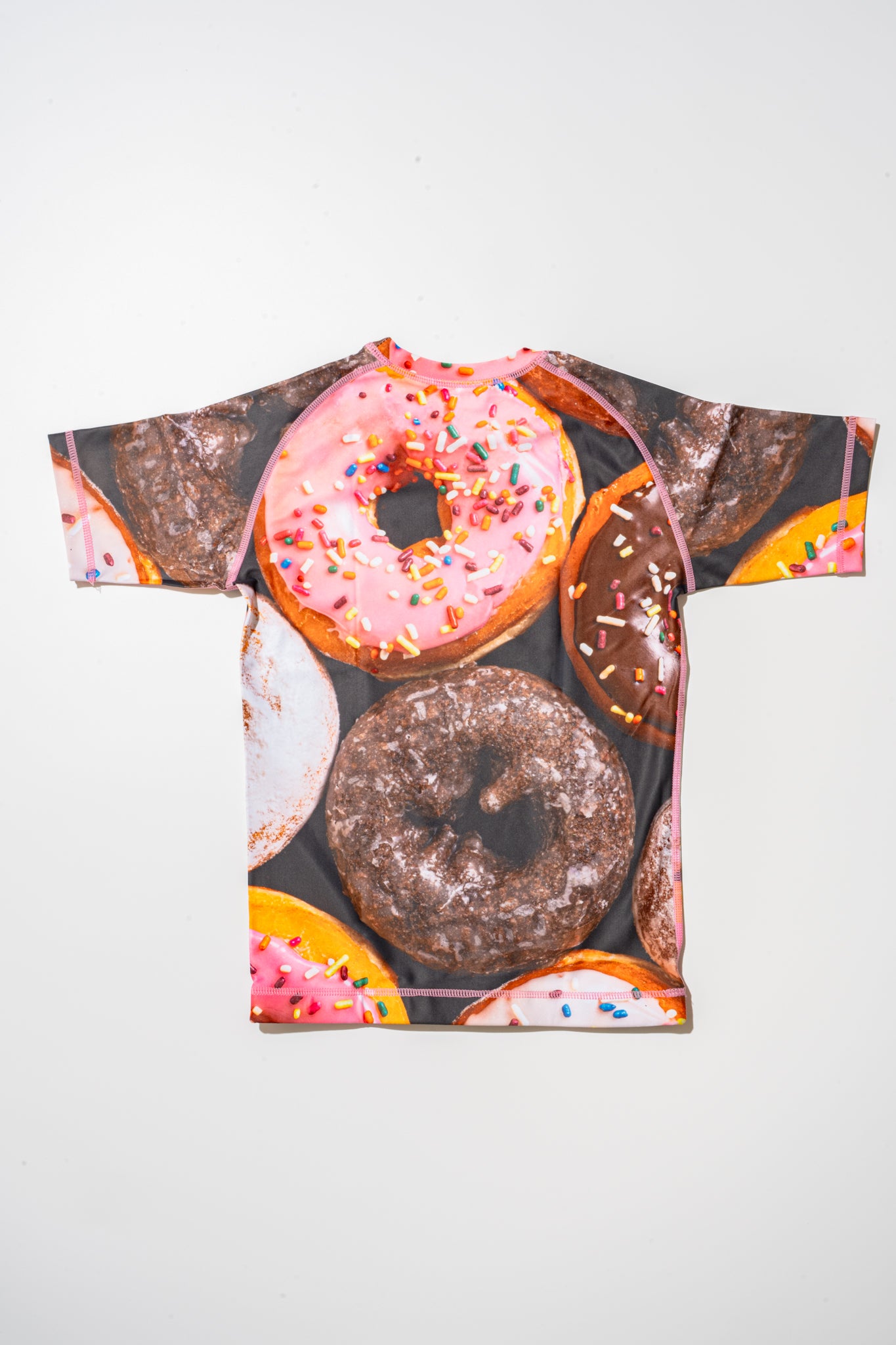 Kids Donuts Short Sleeve Rash Guard