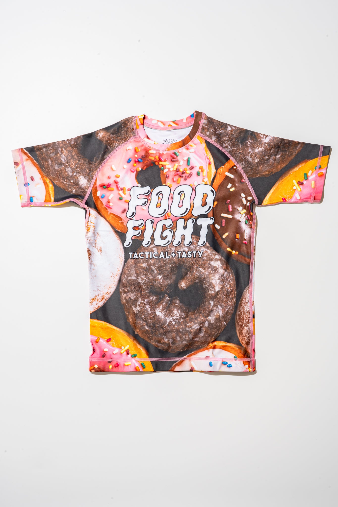 Donuts - Kids Short Sleeve Rash Guard