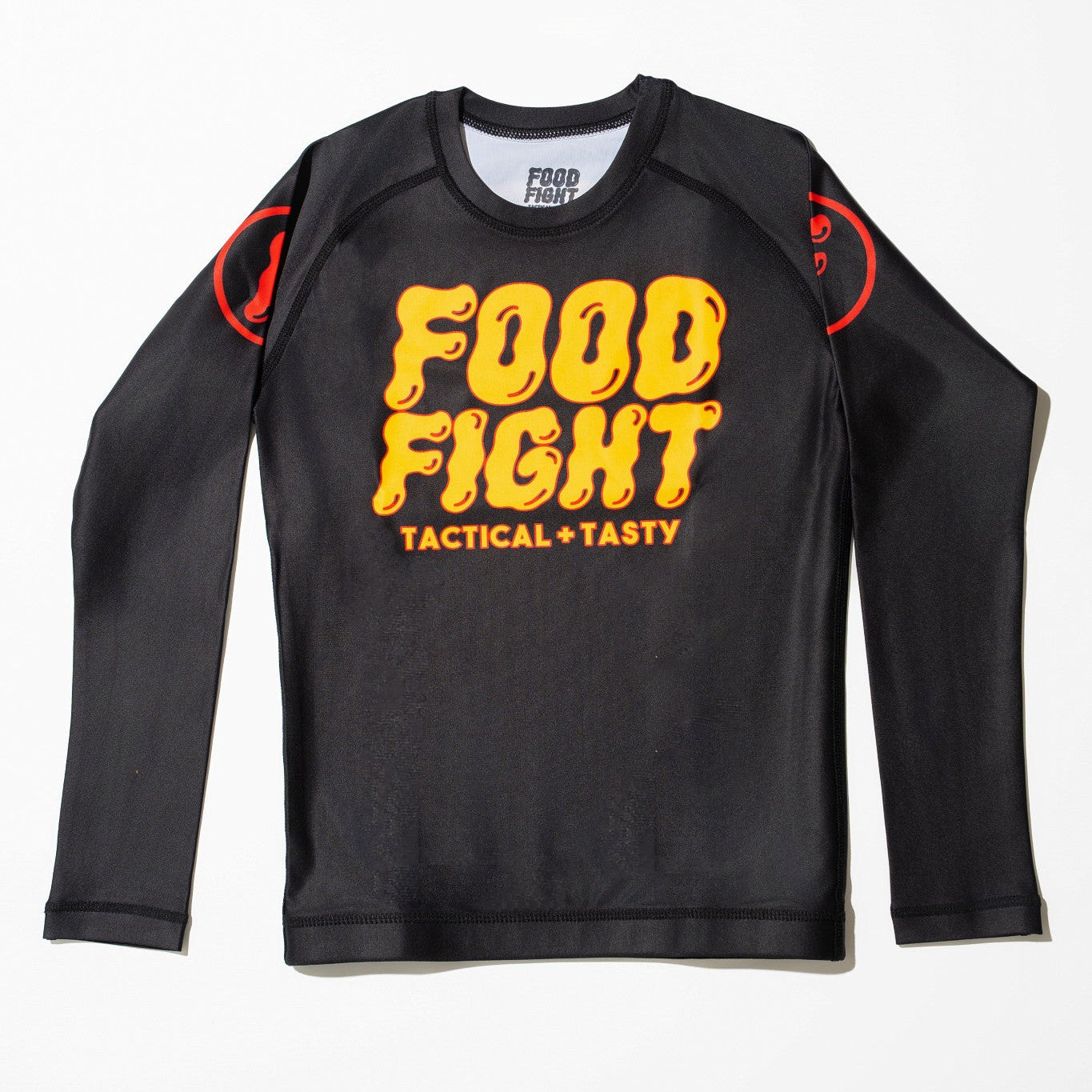 Kids Fighting Fries Long Sleeve Rash Guard