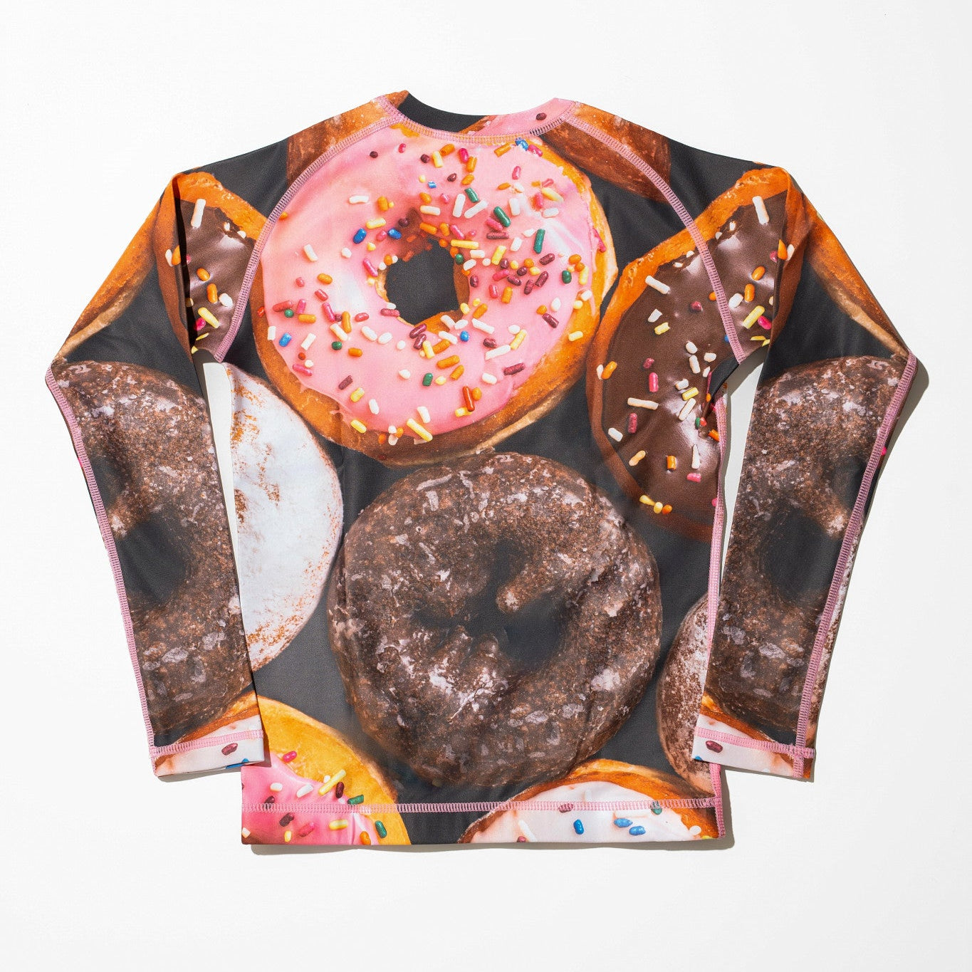 Kids Donuts Long Sleeve Rash Guard