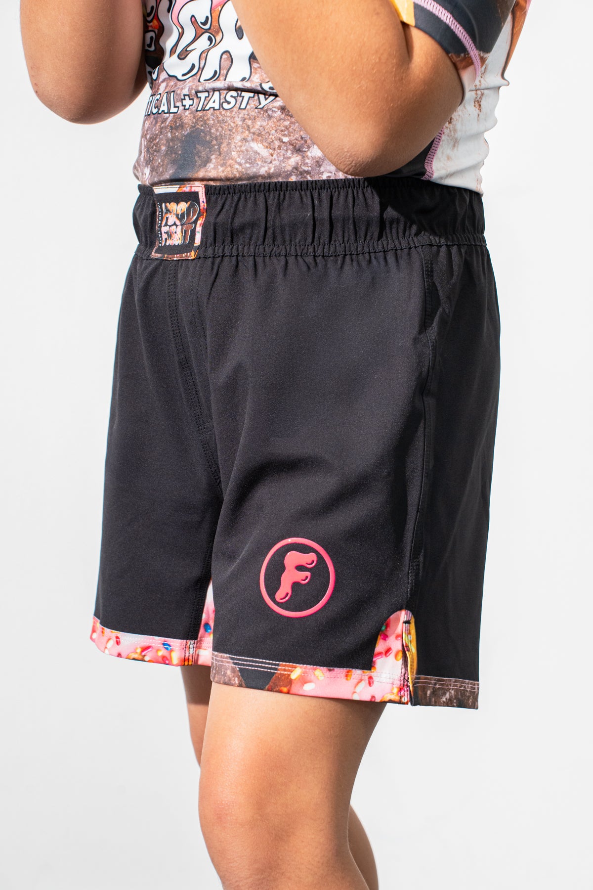 Kids Donut Fight Shorts