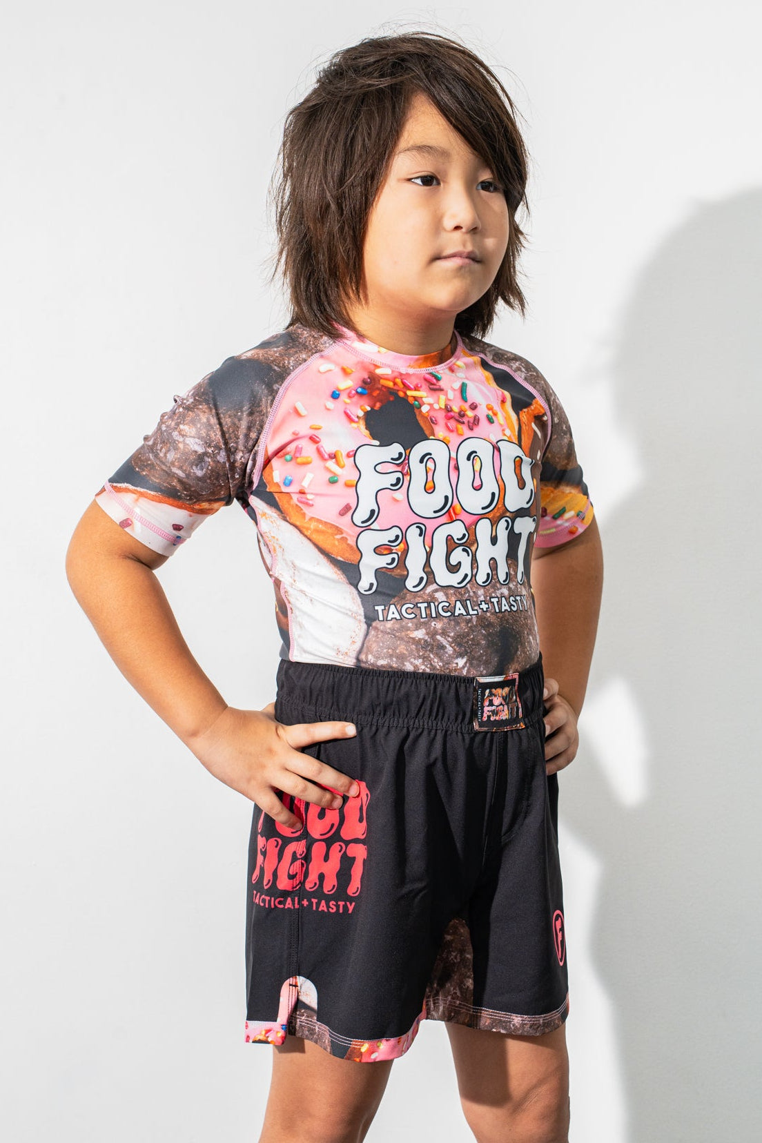 Kids Donut Fight Shorts