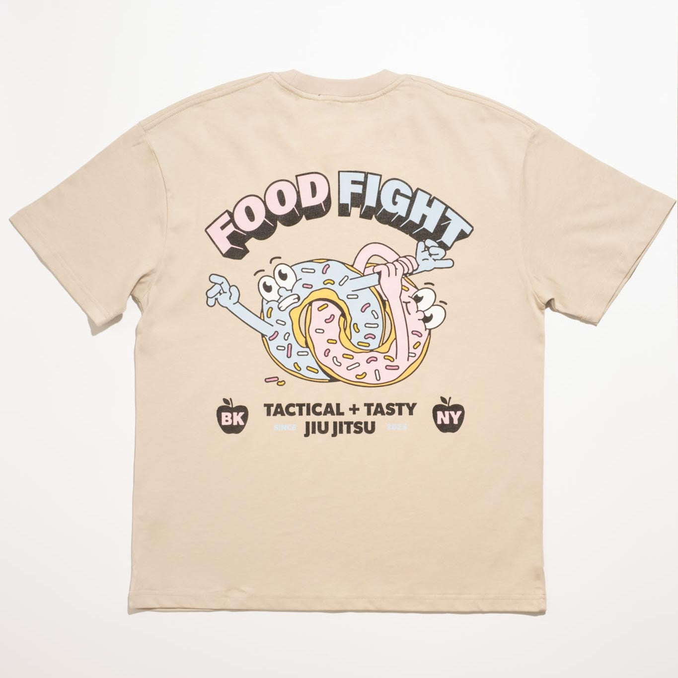Adult Heavyweight Donut Tee - Back Graphic