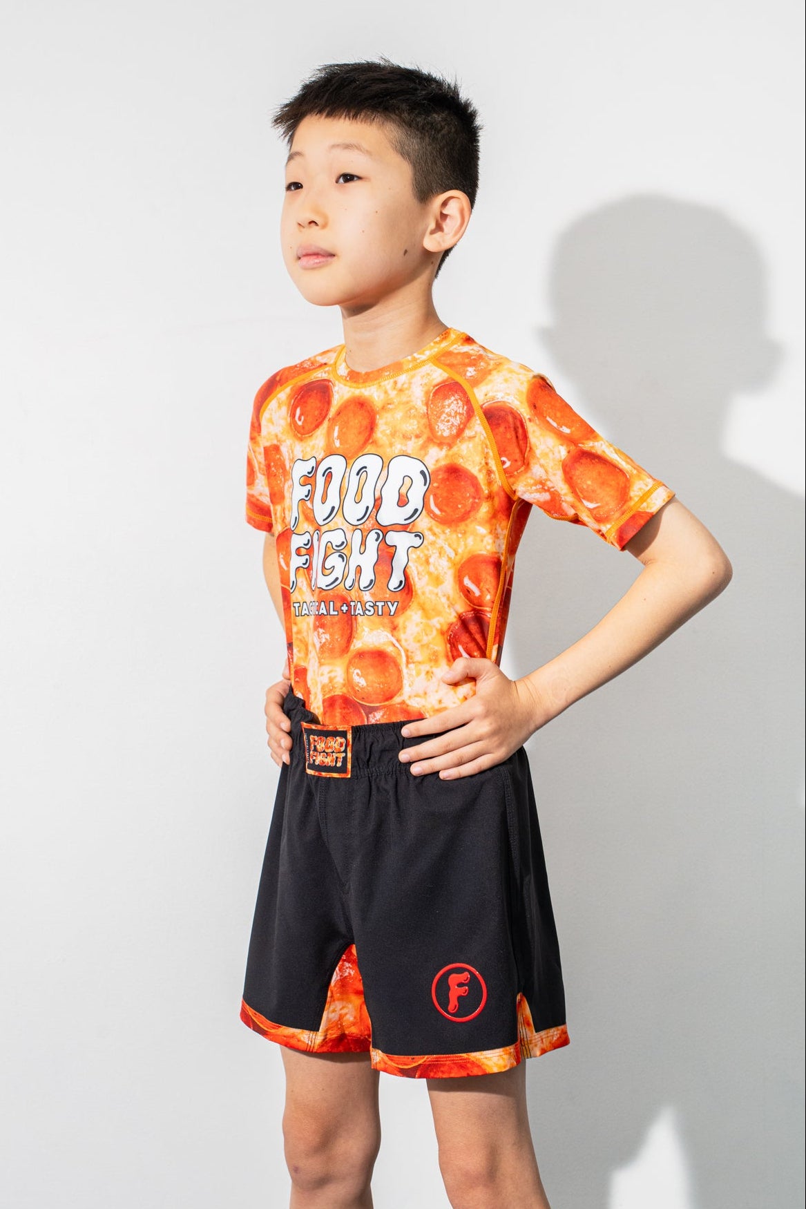 Kids Pizza Fight Shorts