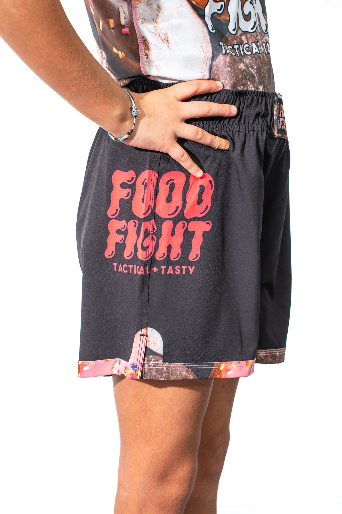Kids Donut Fight Shorts