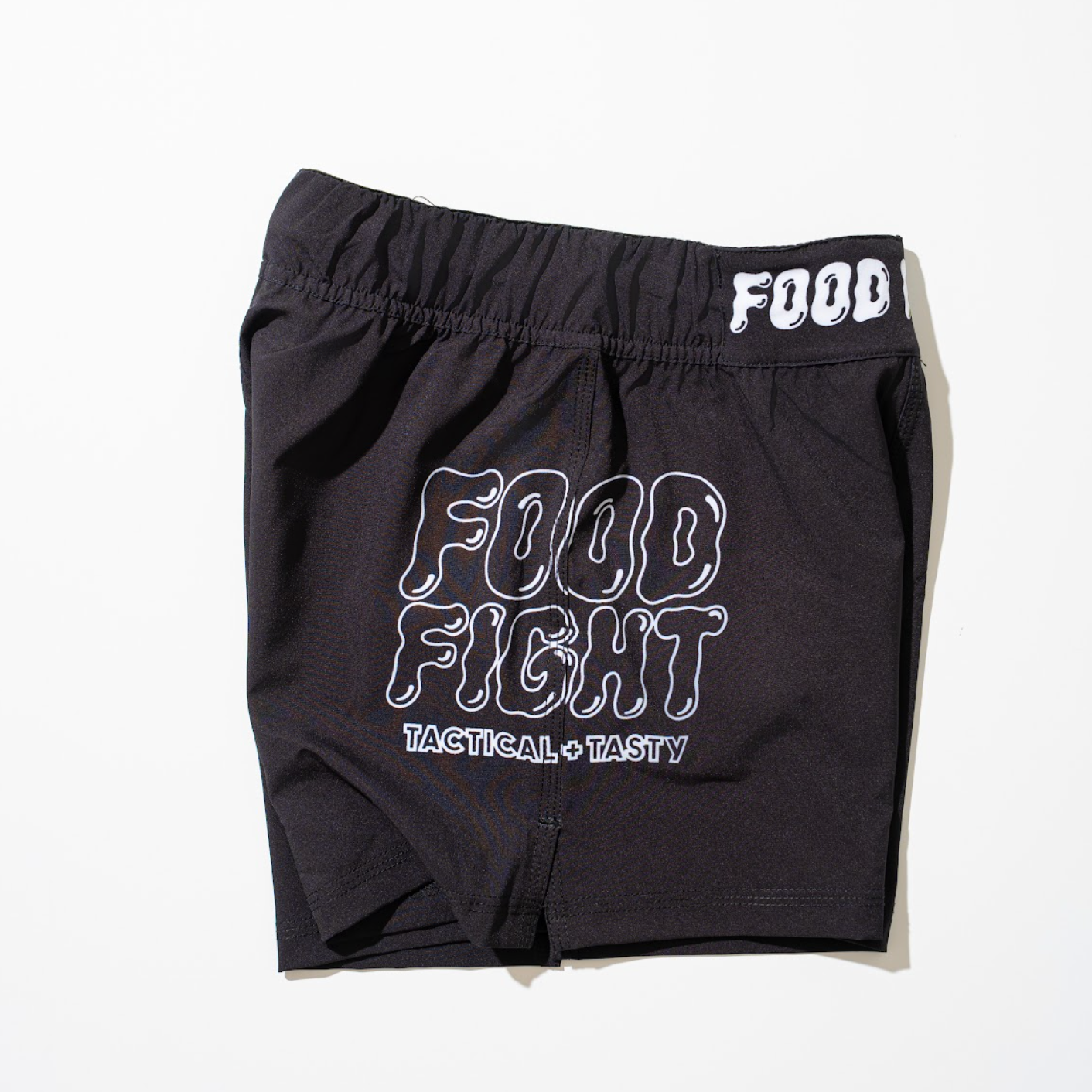 Kids Black Fight Shorts