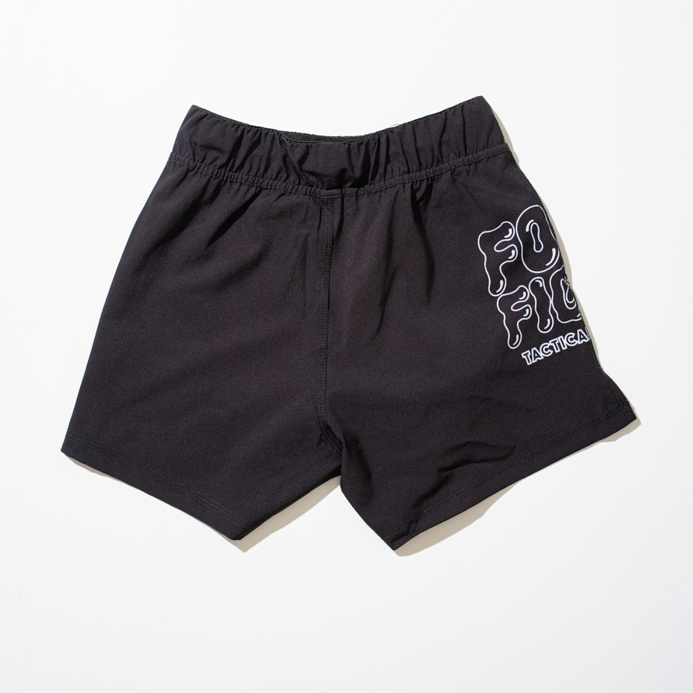 Kids Black Fight Shorts