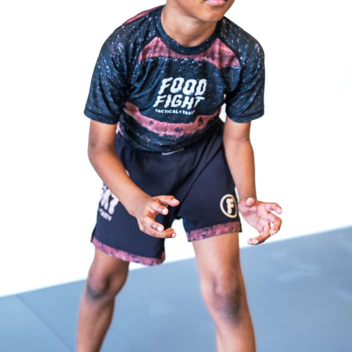 Kids Chocolate Cake Fight Shorts