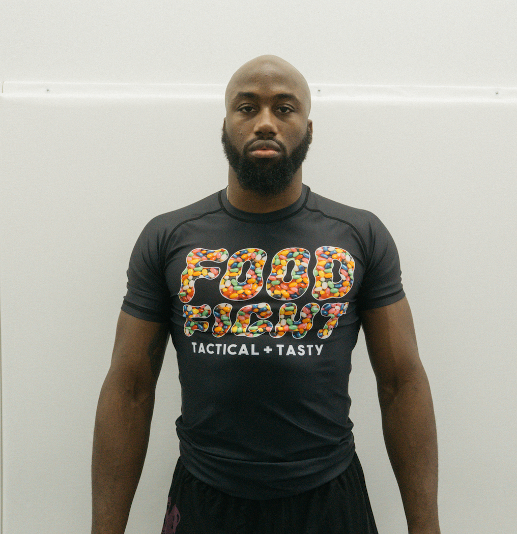 Adult Jelly Beans Midnight Snack Short Sleeve Rash Guard