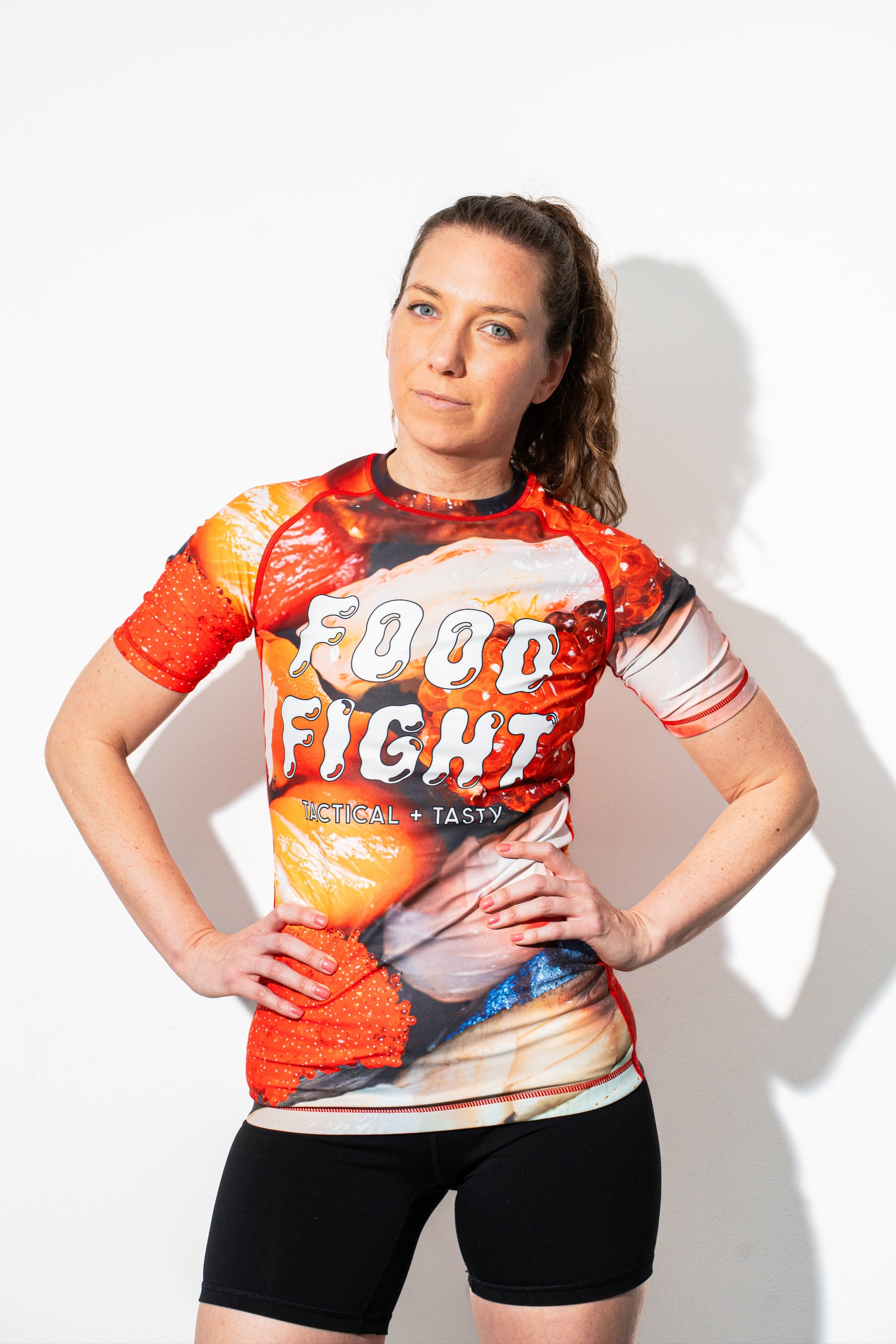 Adult Sushi Short Sleeve Rash Guard