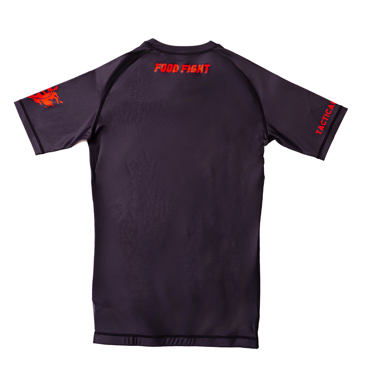 Adult Black Chili Short Sleeve Rash Guard